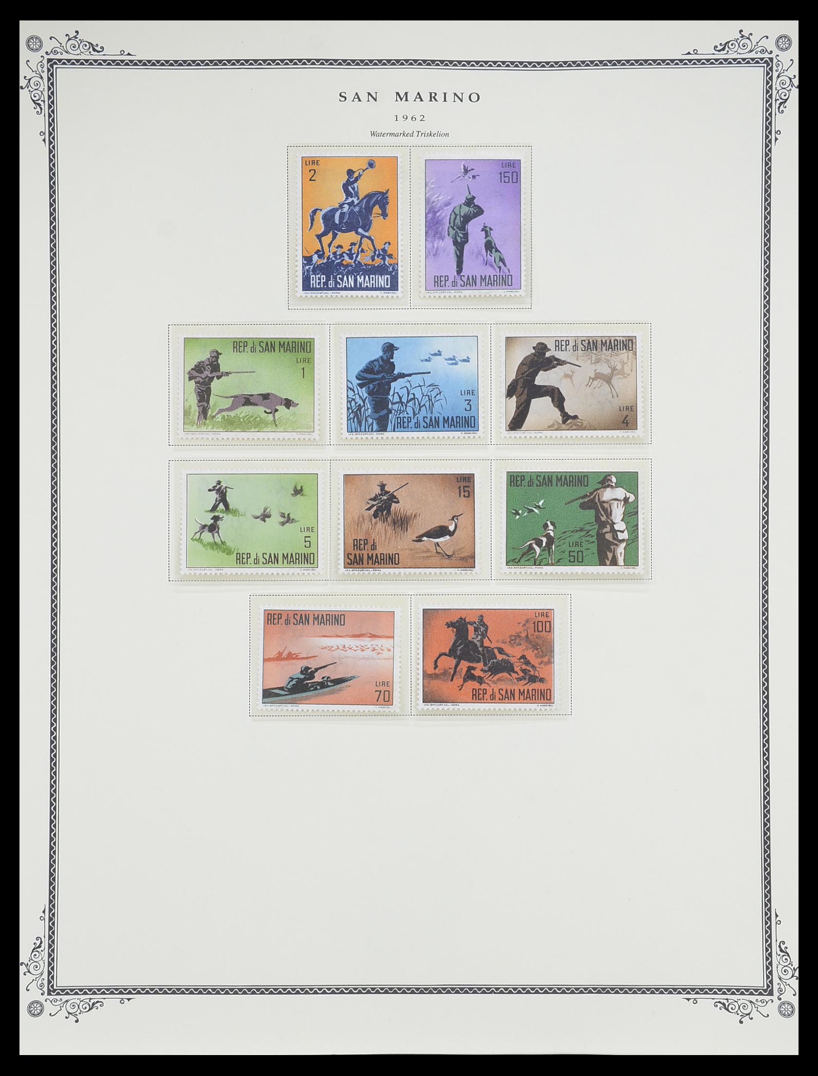 33677 039 - Postzegelverzameling 33677 San Marino 1877-1976.