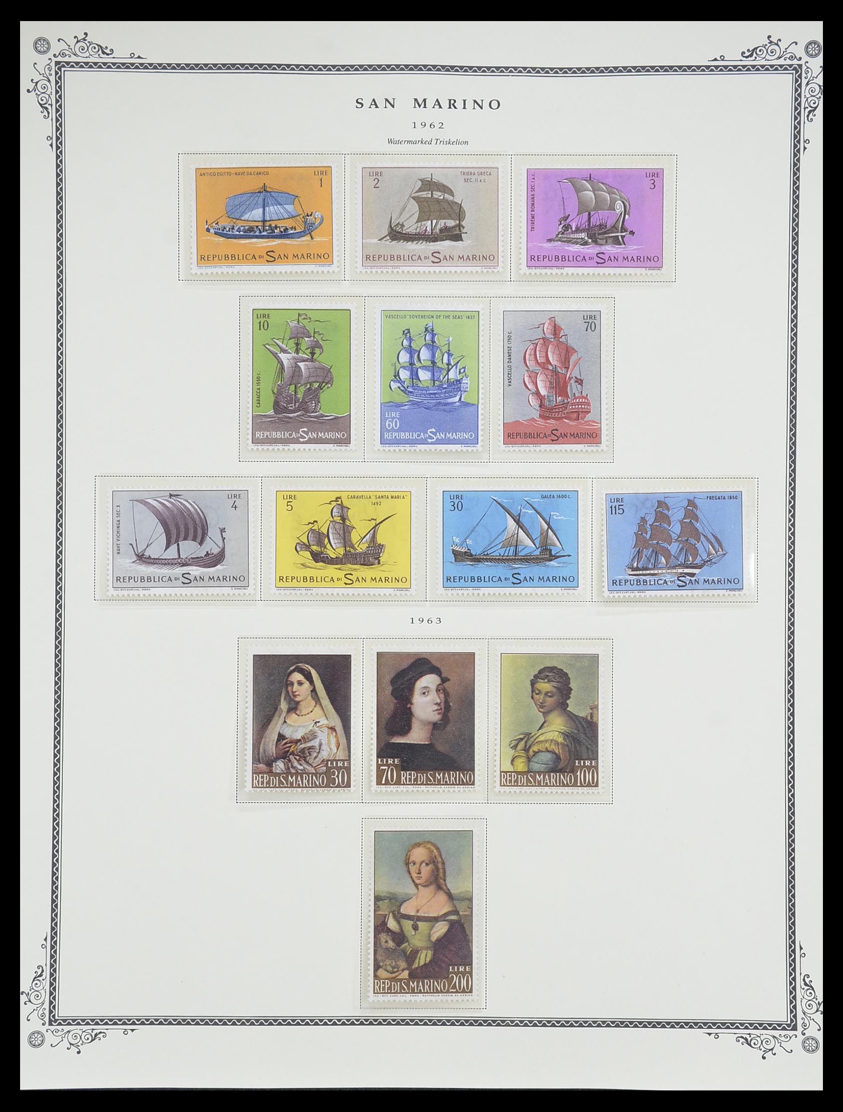 33677 040 - Postzegelverzameling 33677 San Marino 1877-1976.