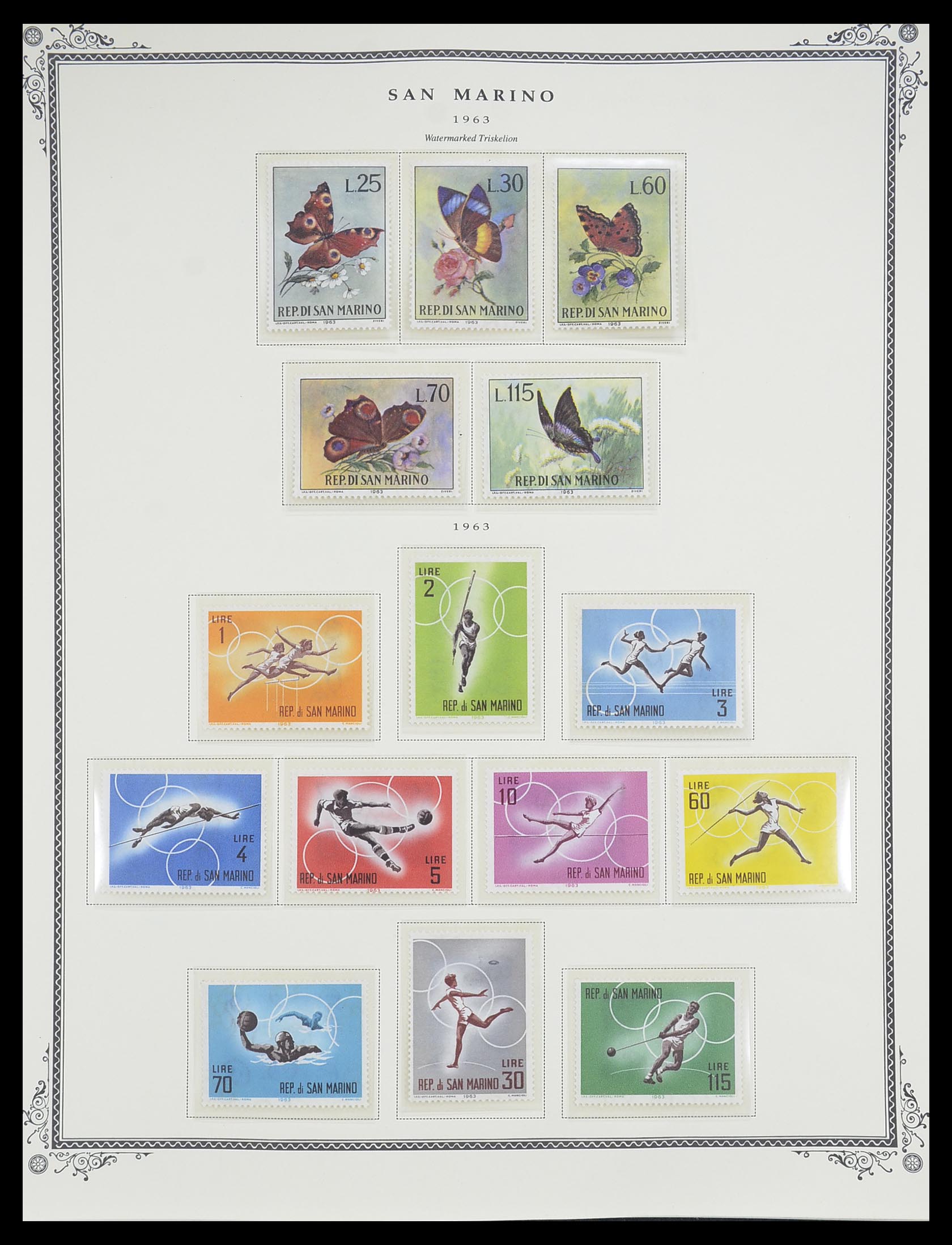 33677 042 - Postzegelverzameling 33677 San Marino 1877-1976.
