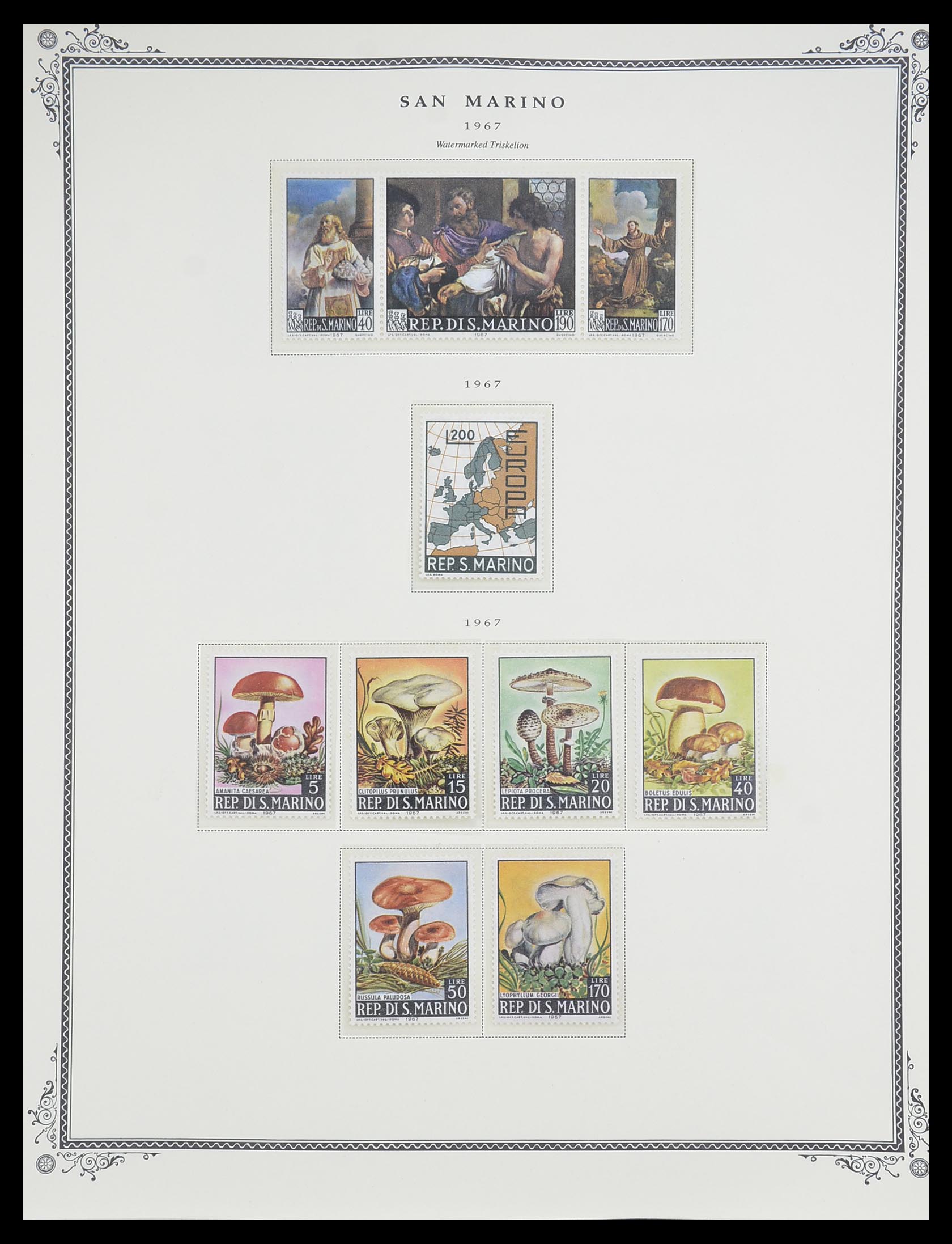 33677 049 - Stamp collection 33677 San Marino 1877-1976.