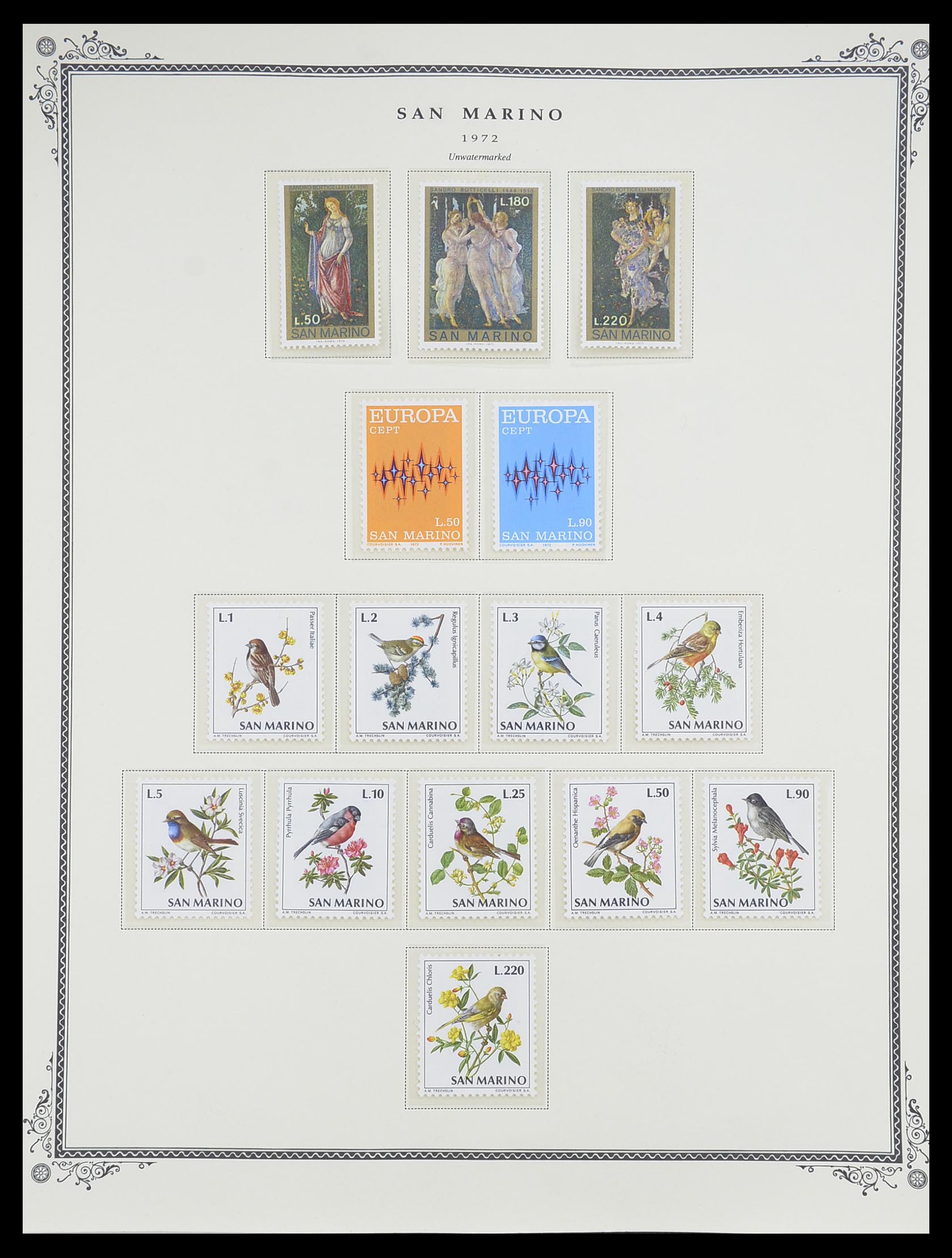 33677 058 - Postzegelverzameling 33677 San Marino 1877-1976.