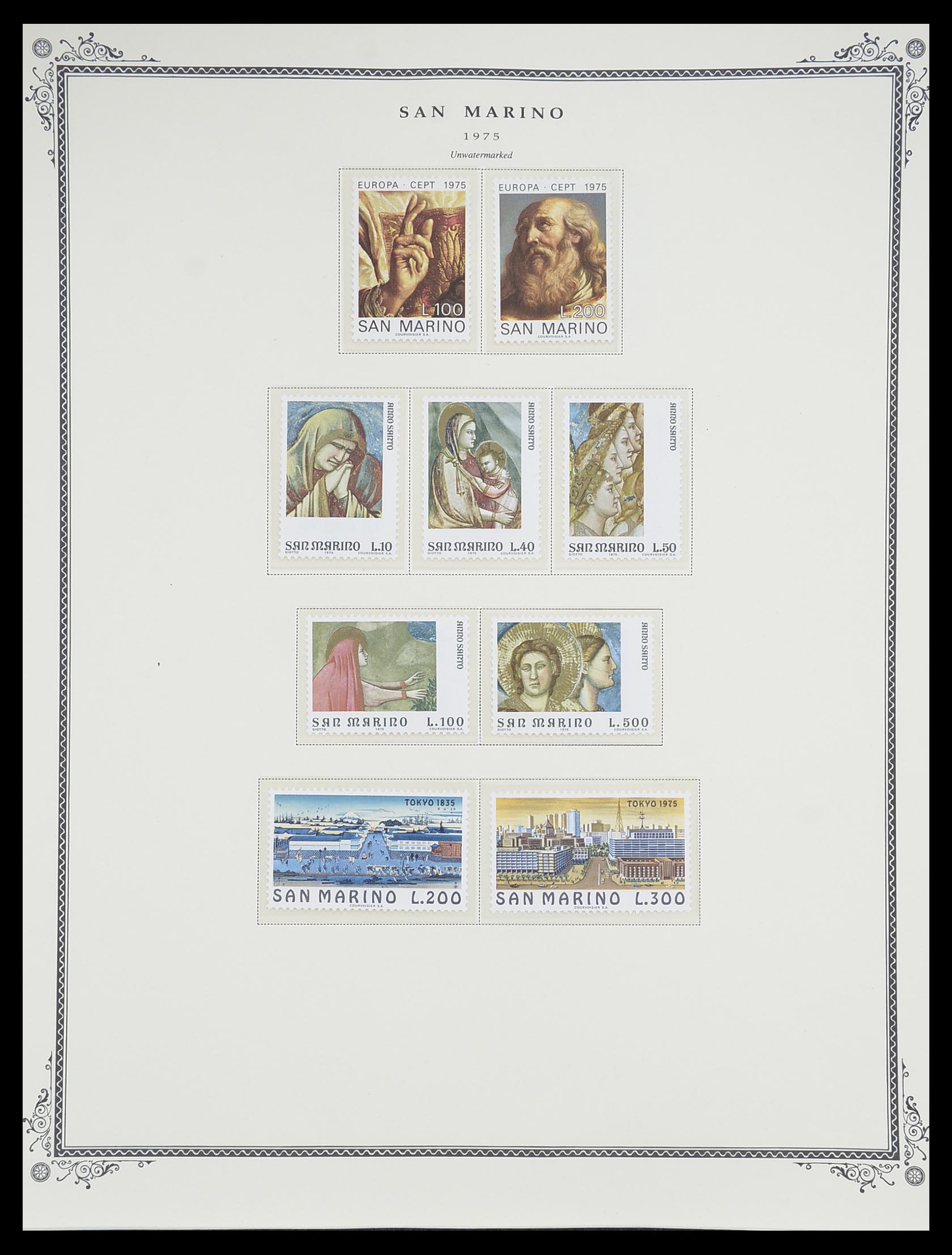 33677 064 - Postzegelverzameling 33677 San Marino 1877-1976.