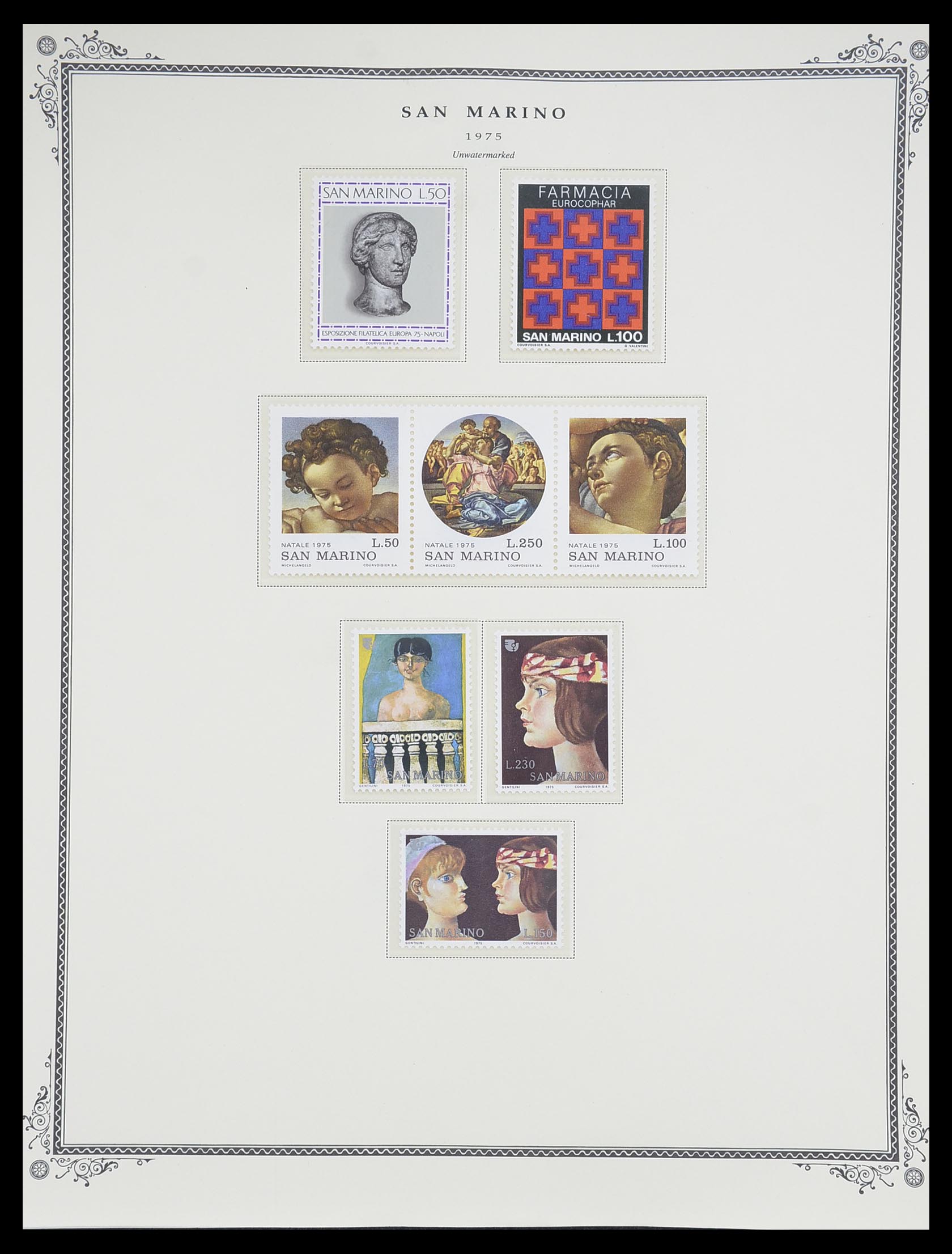33677 065 - Postzegelverzameling 33677 San Marino 1877-1976.