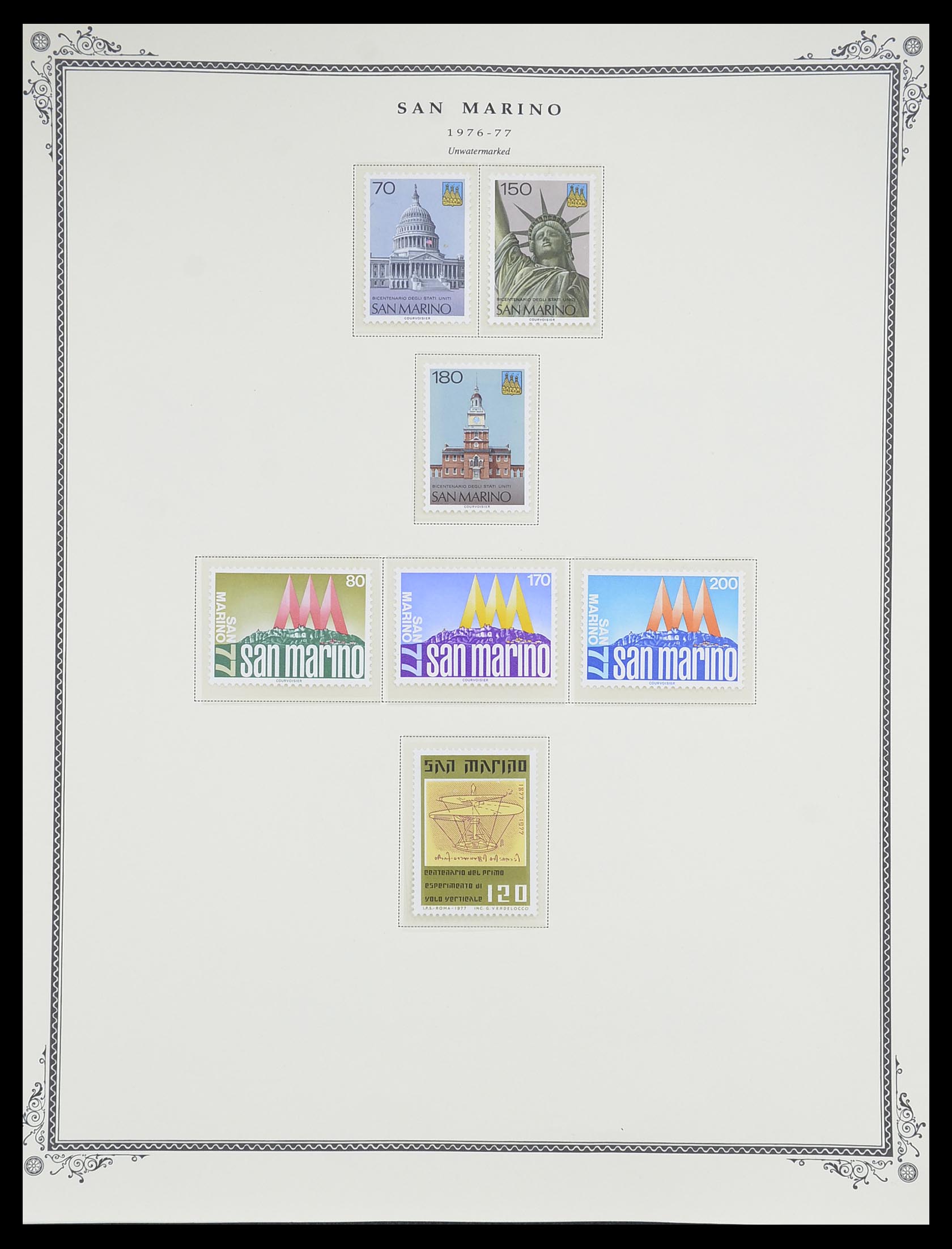 33677 067 - Postzegelverzameling 33677 San Marino 1877-1976.