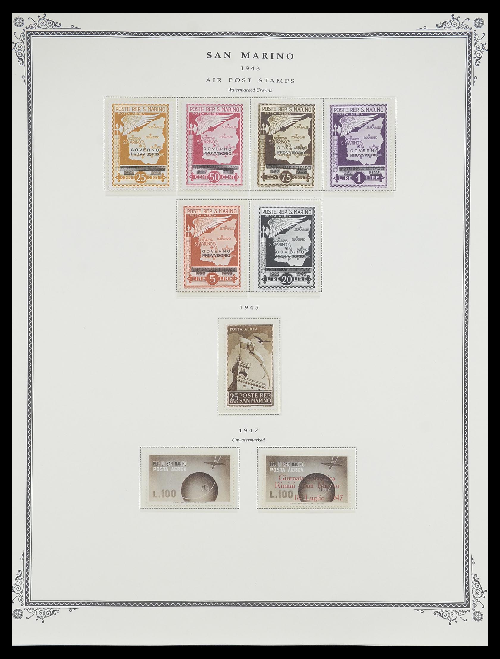 33677 072 - Stamp collection 33677 San Marino 1877-1976.