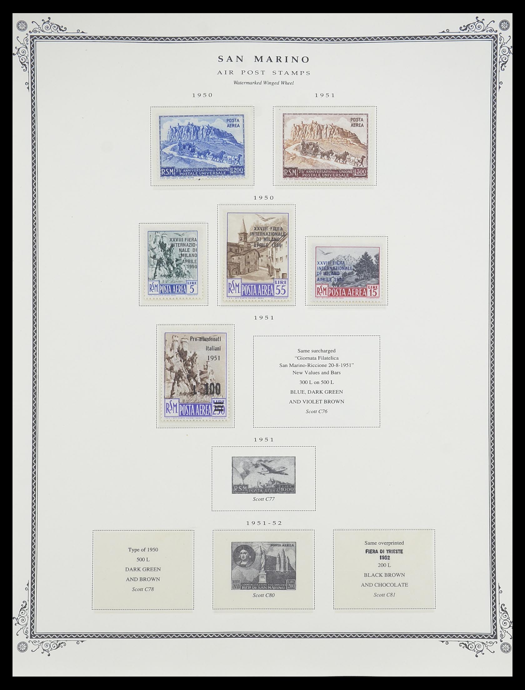 33677 076 - Stamp collection 33677 San Marino 1877-1976.