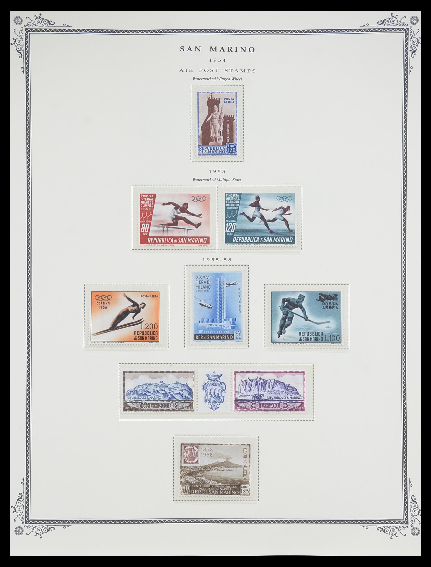 33677 078 - Postzegelverzameling 33677 San Marino 1877-1976.