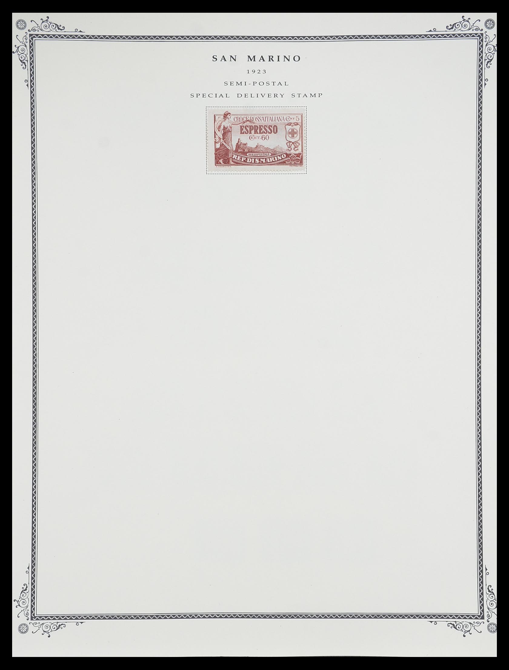 33677 086 - Postzegelverzameling 33677 San Marino 1877-1976.