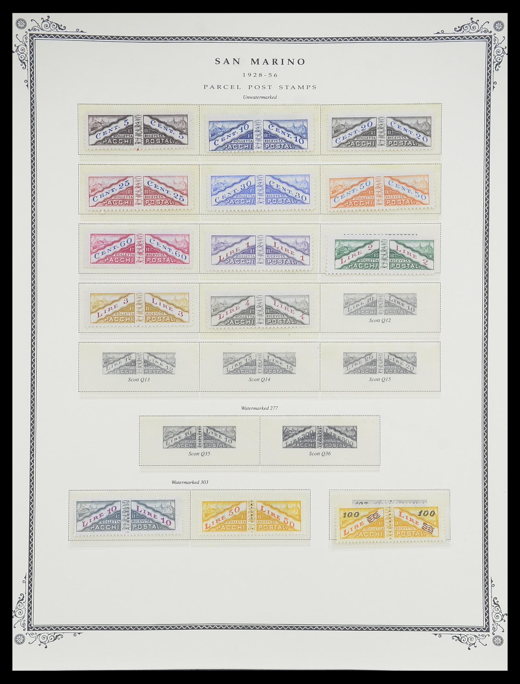 33677 090 - Postzegelverzameling 33677 San Marino 1877-1976.
