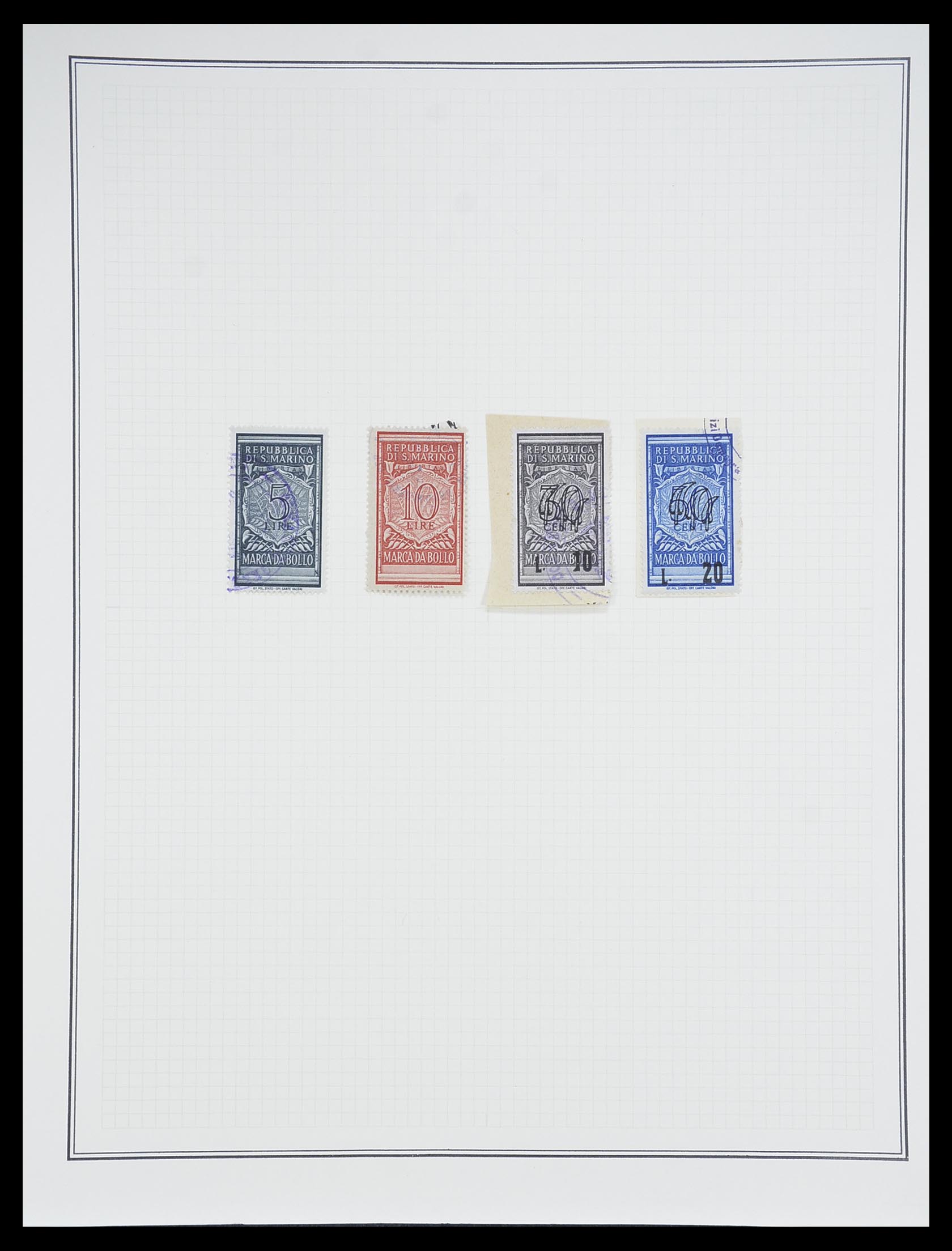 33677 093 - Postzegelverzameling 33677 San Marino 1877-1976.