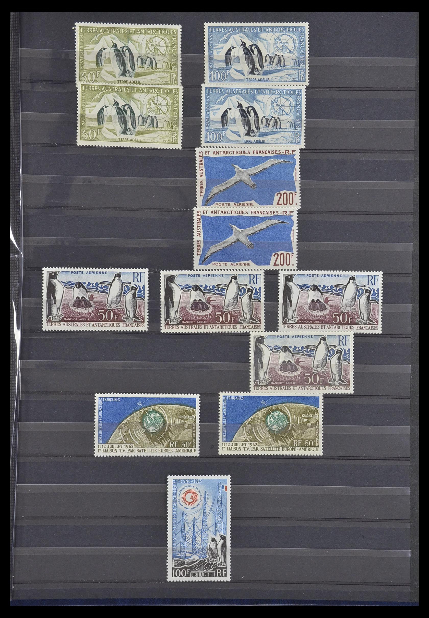 33678 006 - Postzegelverzameling 33678 T.A.A.F. toppers 1955-1996.
