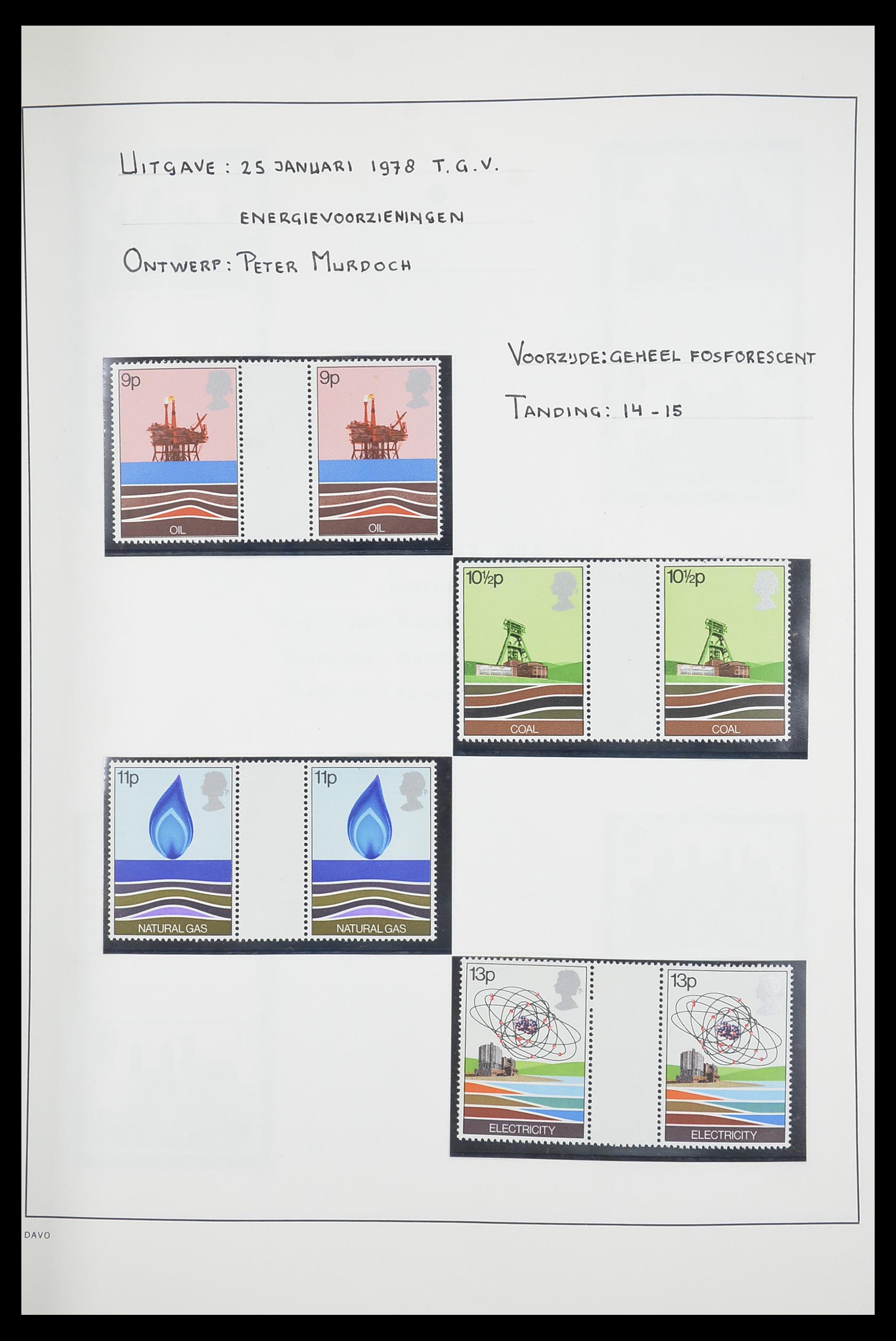 33681 034 - Stamp collection 33681 Great Britain gutterpairs 1972-2014.