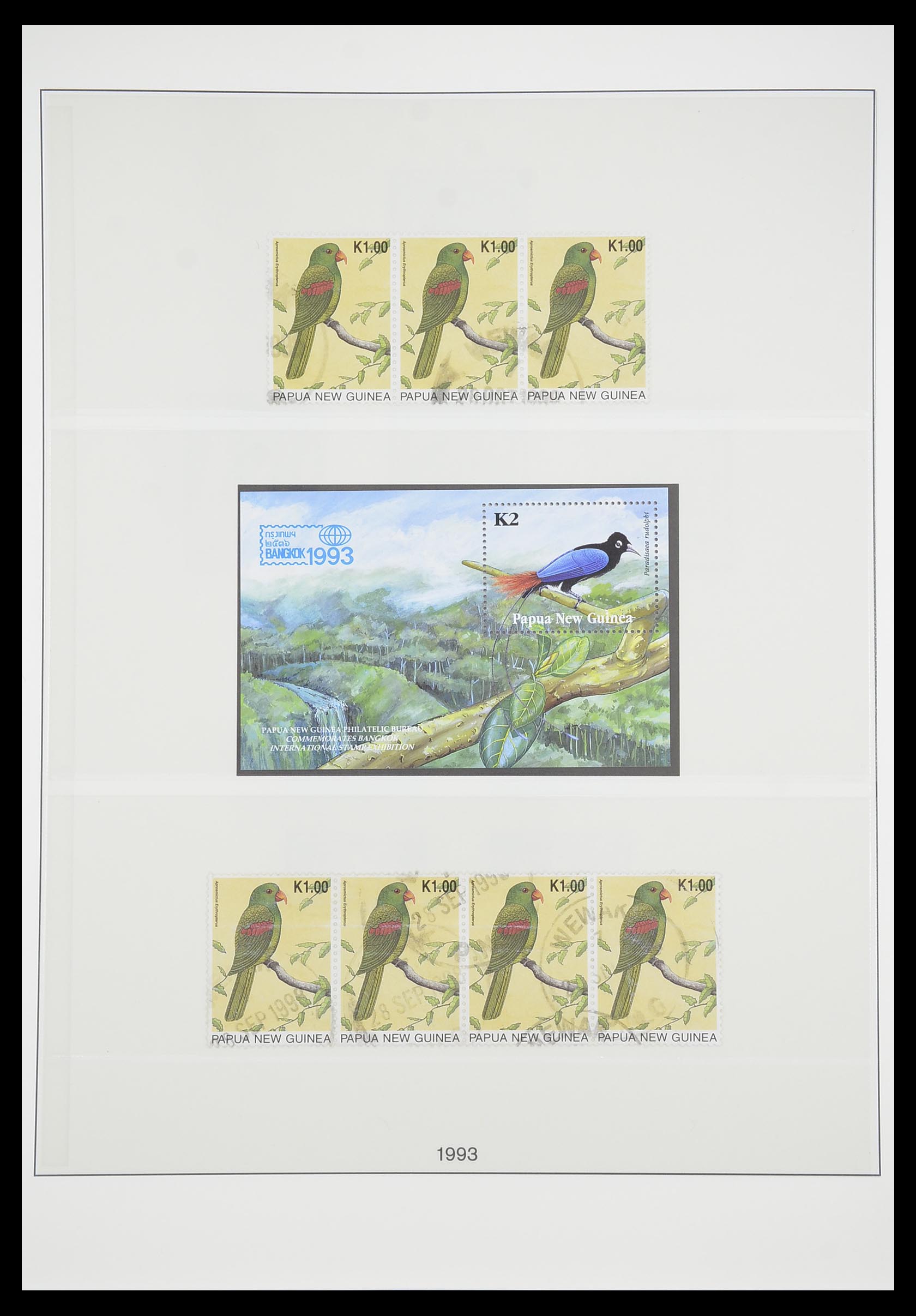 33683 061 - Postzegelverzameling 33683 Papua Nieuw Guinea 1952-2000.