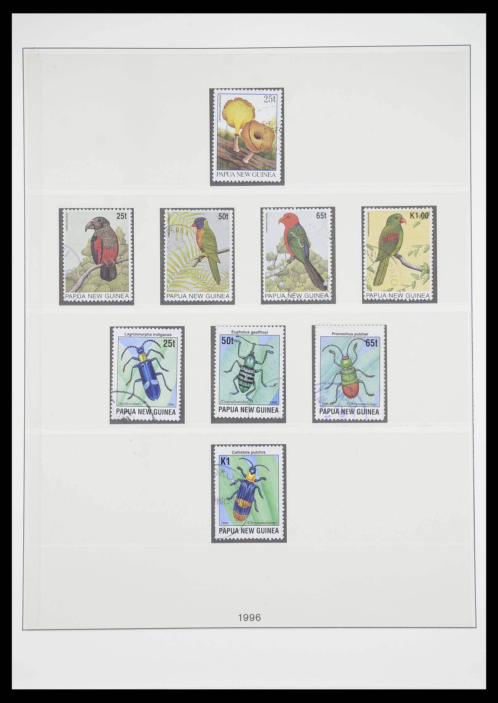 33683 072 - Postzegelverzameling 33683 Papua Nieuw Guinea 1952-2000.