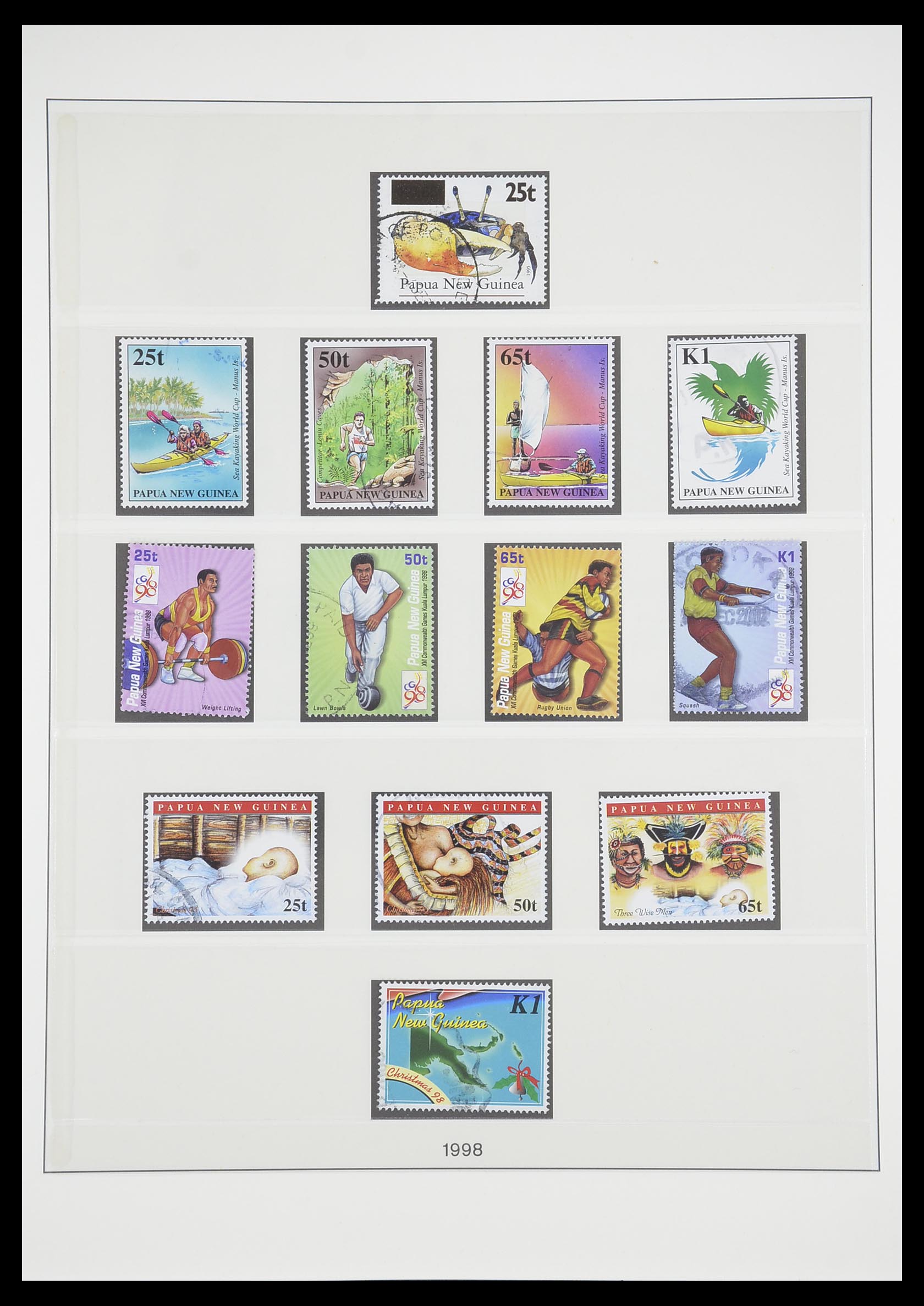 33683 080 - Stamp collection 33683 Papua New Guinea 1952-2000.