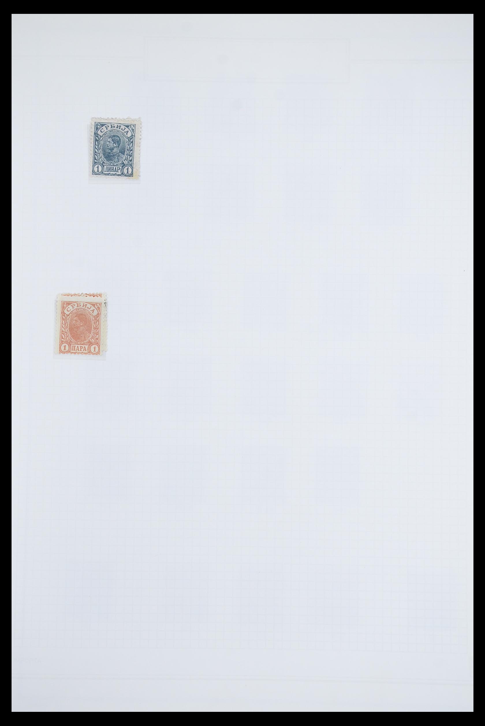 33684 032 - Postzegelverzameling 33684 Joegoslavië 1866-1918.