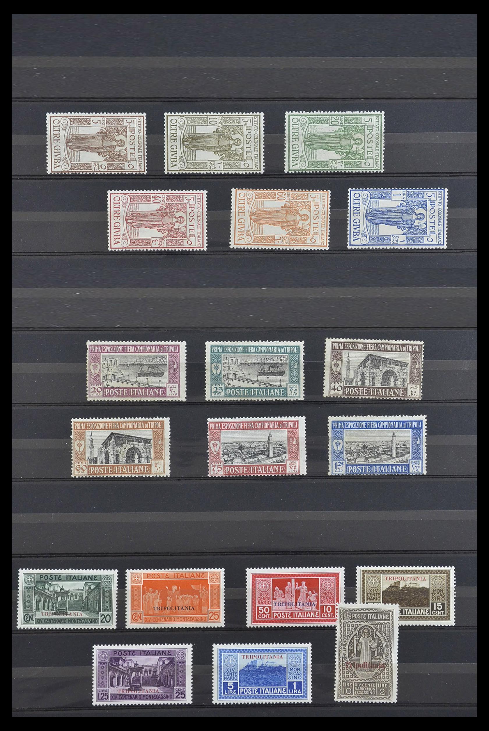 33685 001 - Postzegelverzameling 33685 Italiaanse koloniën 1912-1961.