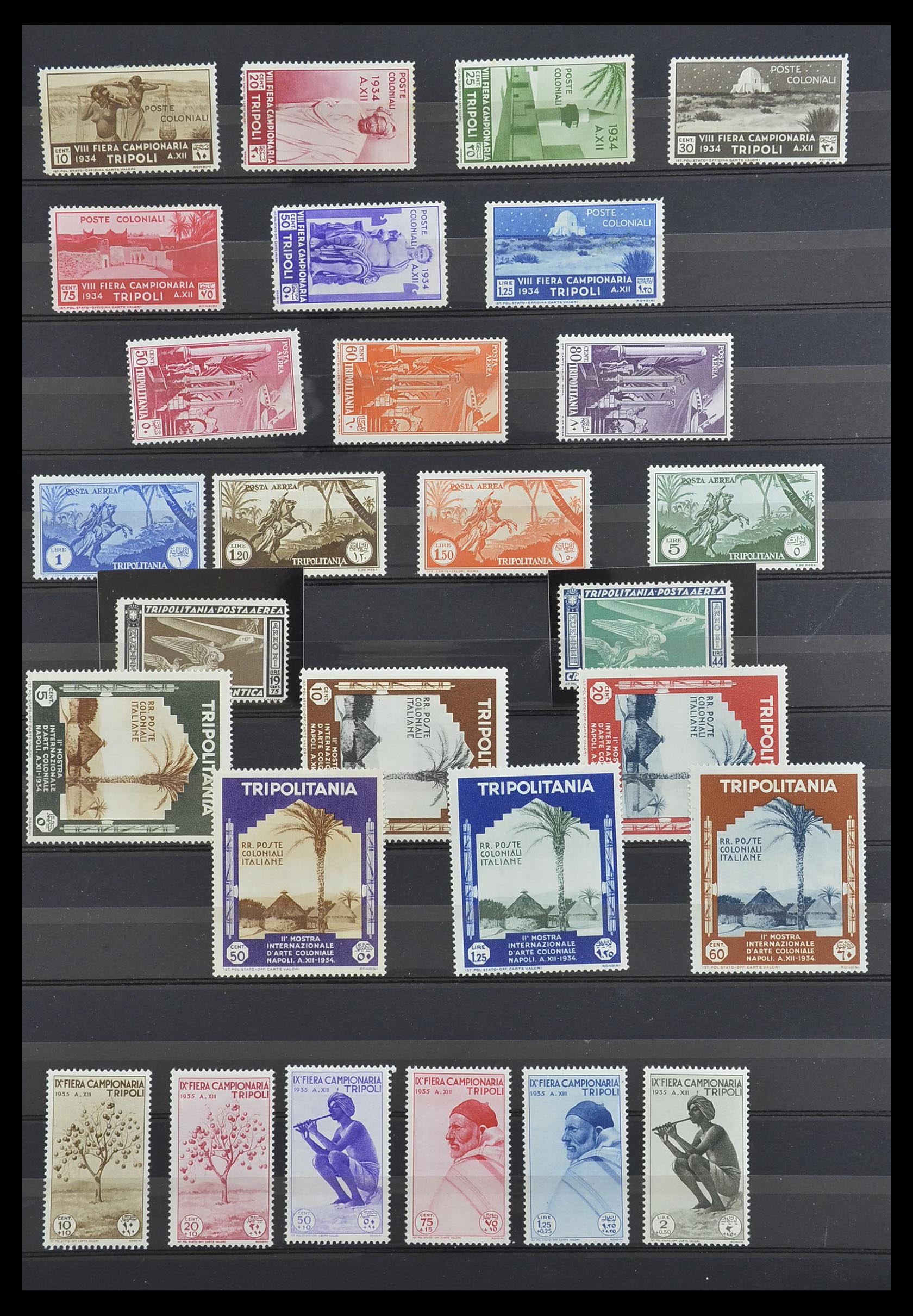 33685 003 - Postzegelverzameling 33685 Italiaanse koloniën 1912-1961.