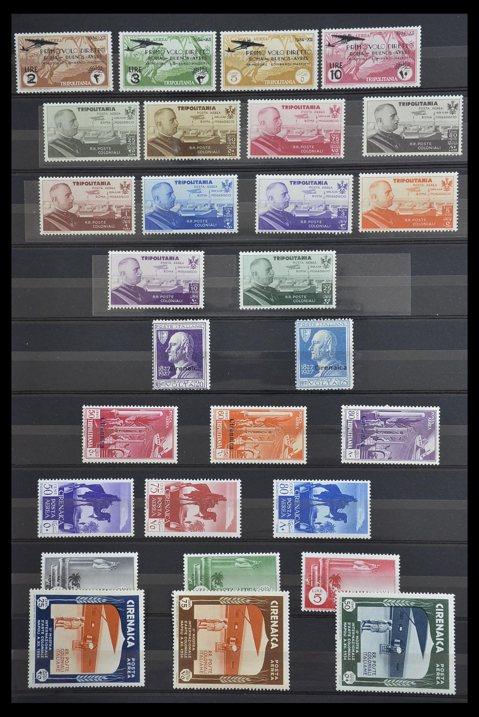 33685 005 - Postzegelverzameling 33685 Italiaanse koloniën 1912-1961.