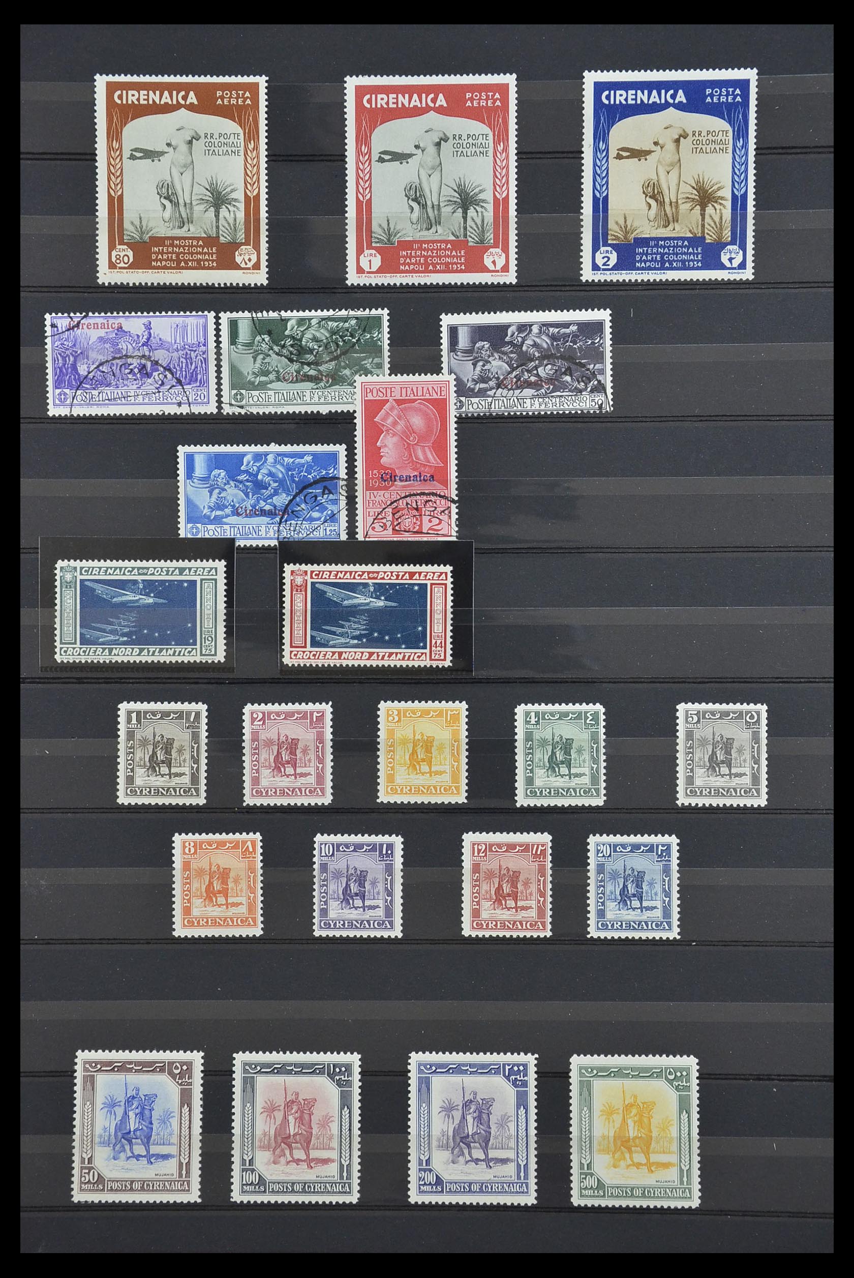 33685 006 - Postzegelverzameling 33685 Italiaanse koloniën 1912-1961.