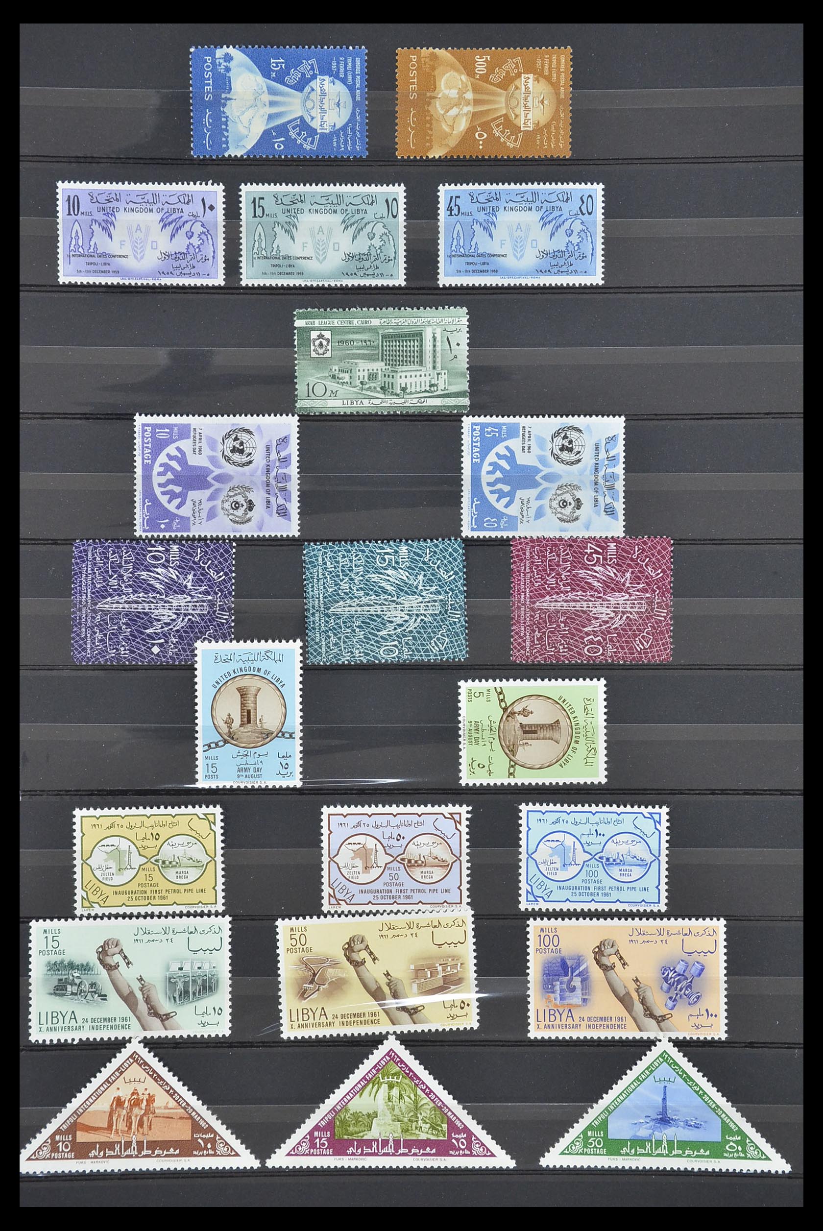 33685 015 - Postzegelverzameling 33685 Italiaanse koloniën 1912-1961.