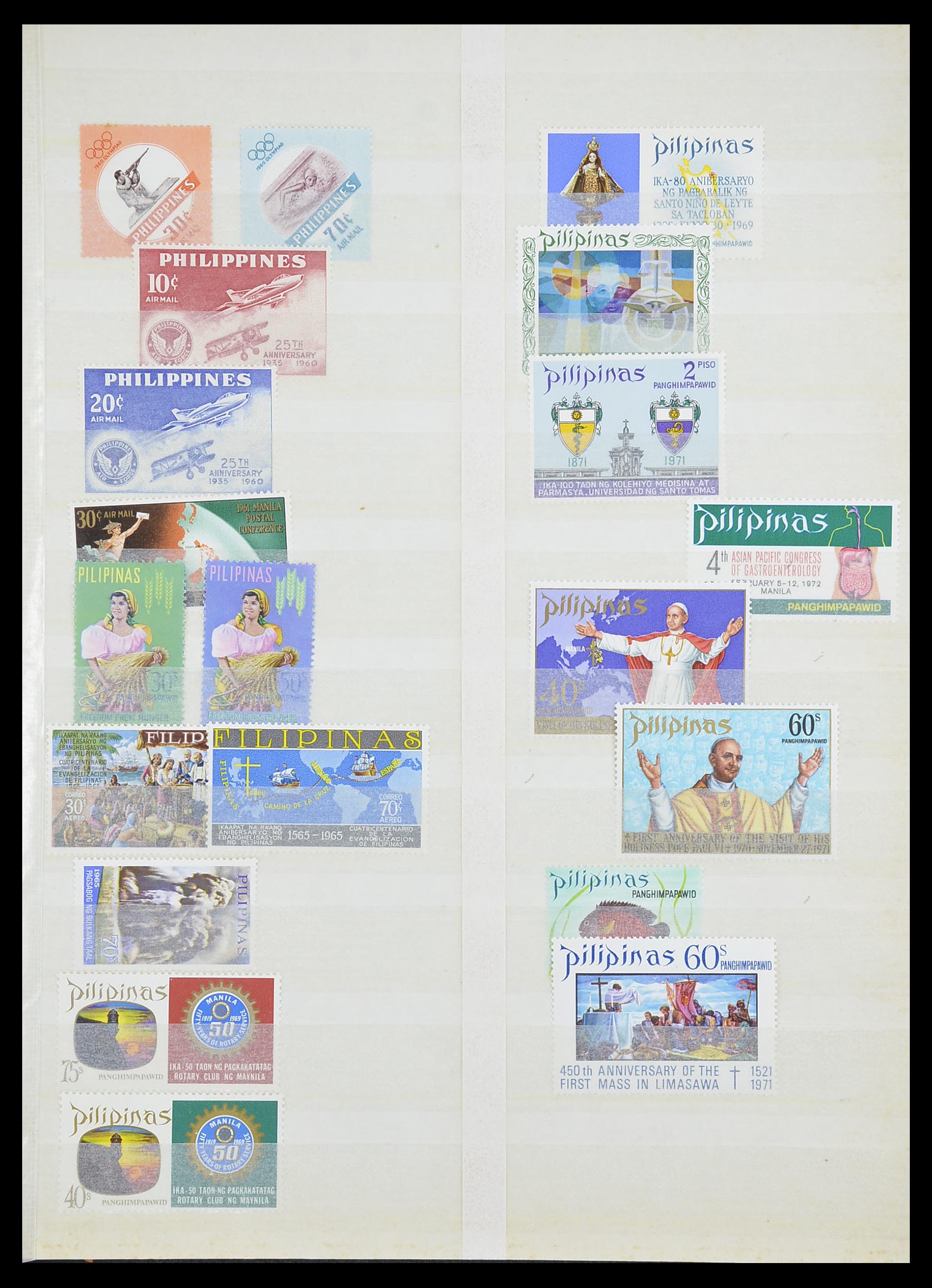 33686 003 - Postzegelverzameling 33686 Filippijnen 1930-1978.
