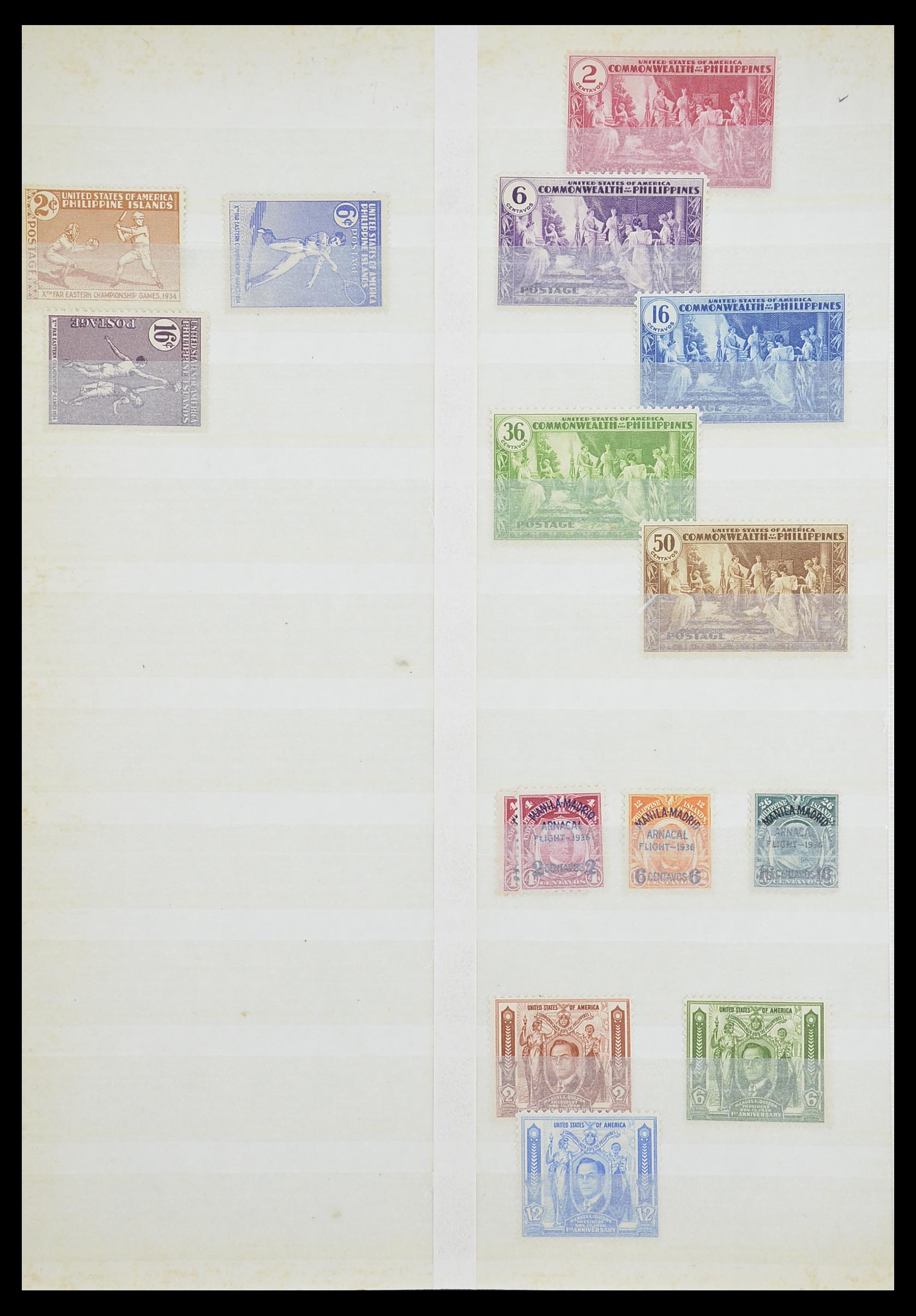 33686 006 - Postzegelverzameling 33686 Filippijnen 1930-1978.