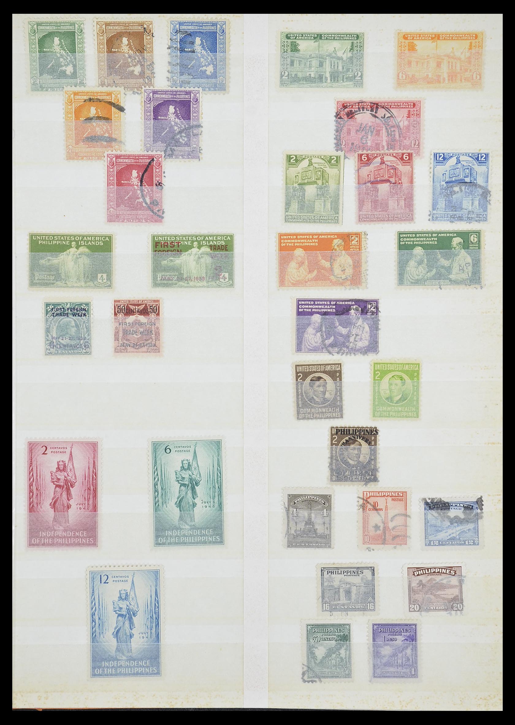 33686 007 - Postzegelverzameling 33686 Filippijnen 1930-1978.