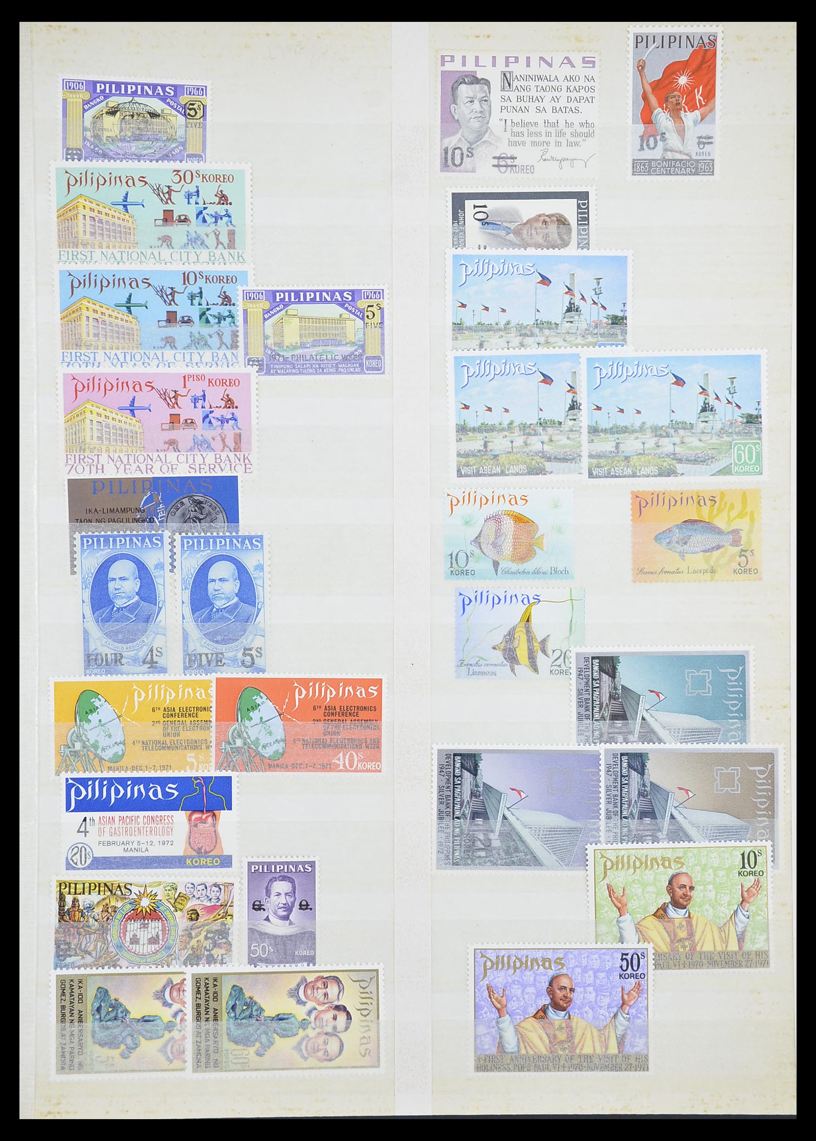 33686 021 - Postzegelverzameling 33686 Filippijnen 1930-1978.
