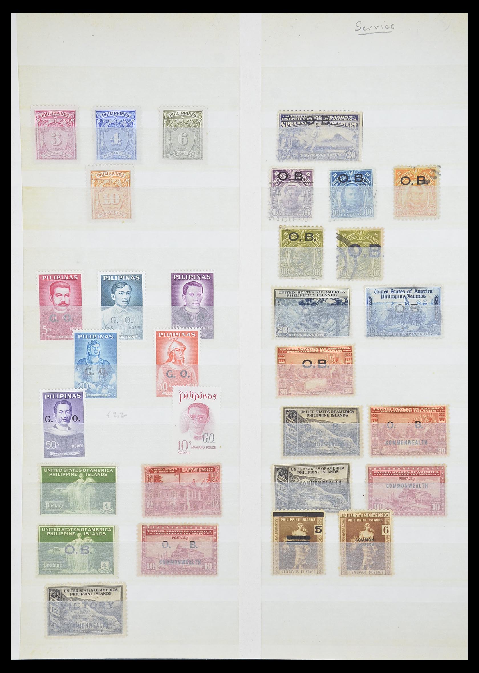 33686 028 - Stamp collection 33686 Philippines 1930-1978.