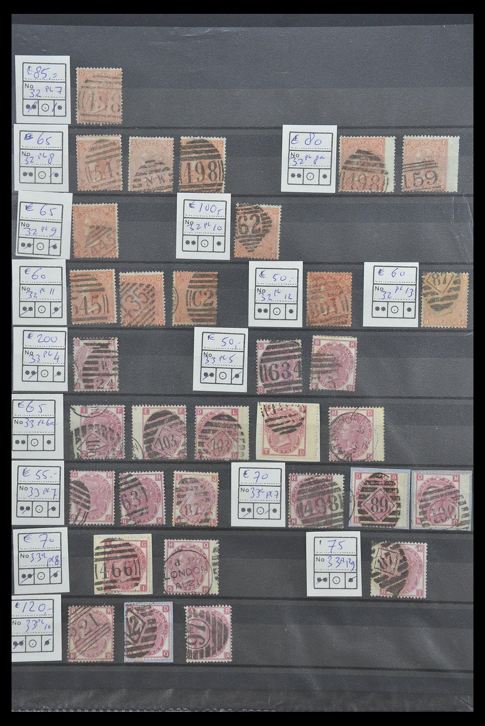 33690 002 - Postzegelverzameling 33690 Engeland 1840-1976.
