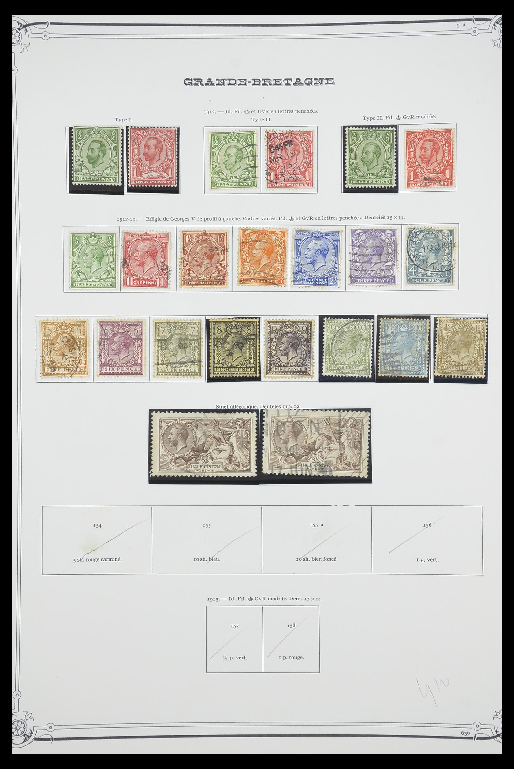 33690 012 - Postzegelverzameling 33690 Engeland 1840-1976.