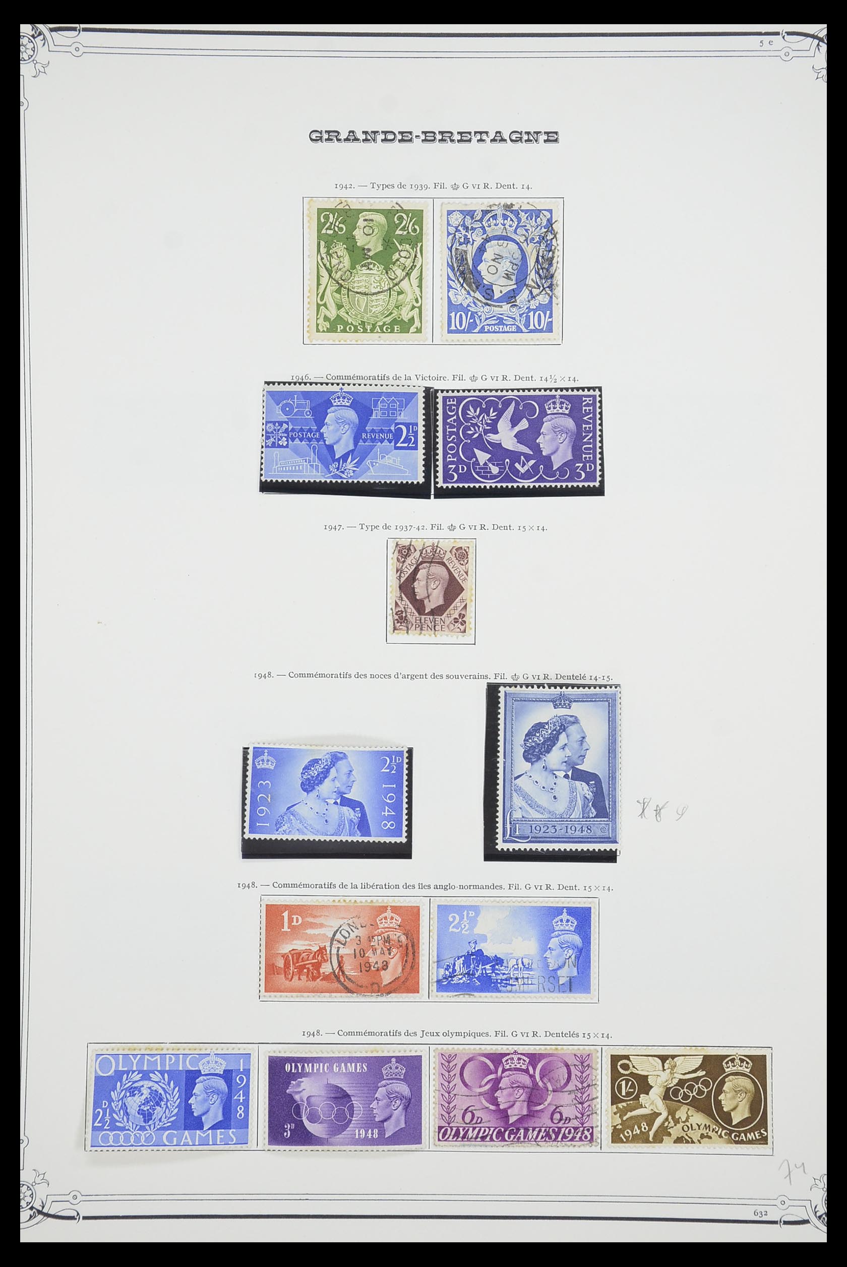 33690 016 - Postzegelverzameling 33690 Engeland 1840-1976.