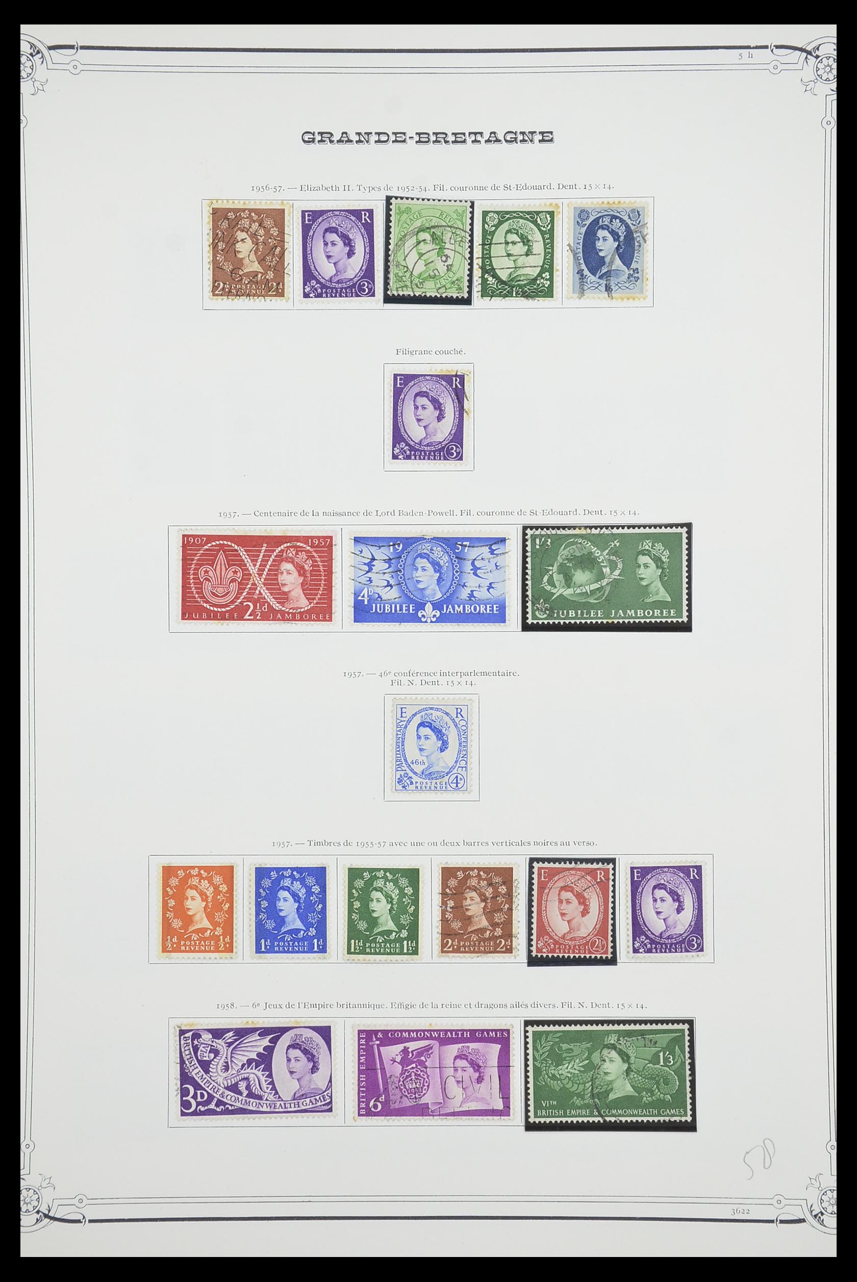 33690 019 - Stamp collection 33690 Great Britain 1840-1976.