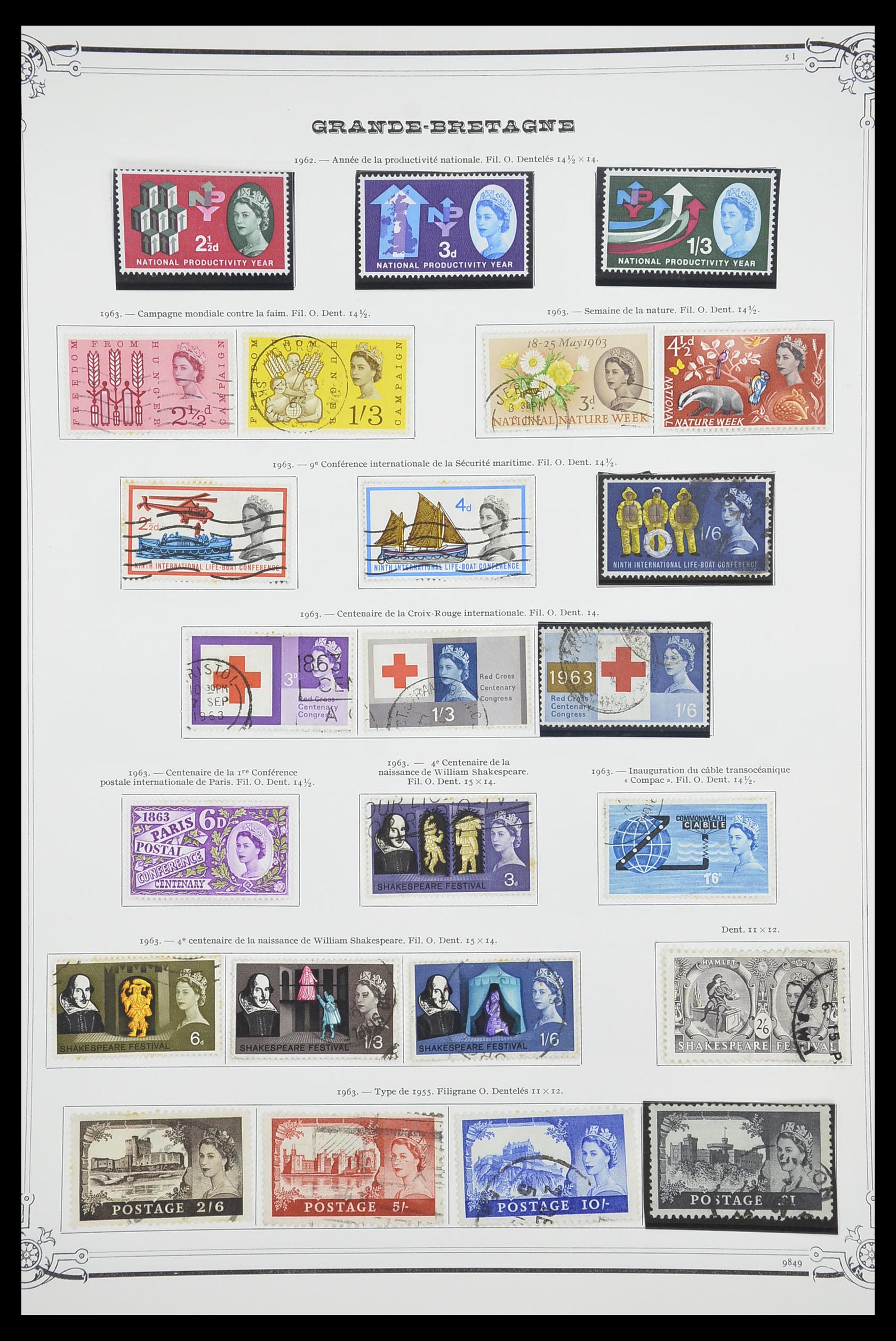 33690 022 - Stamp collection 33690 Great Britain 1840-1976.