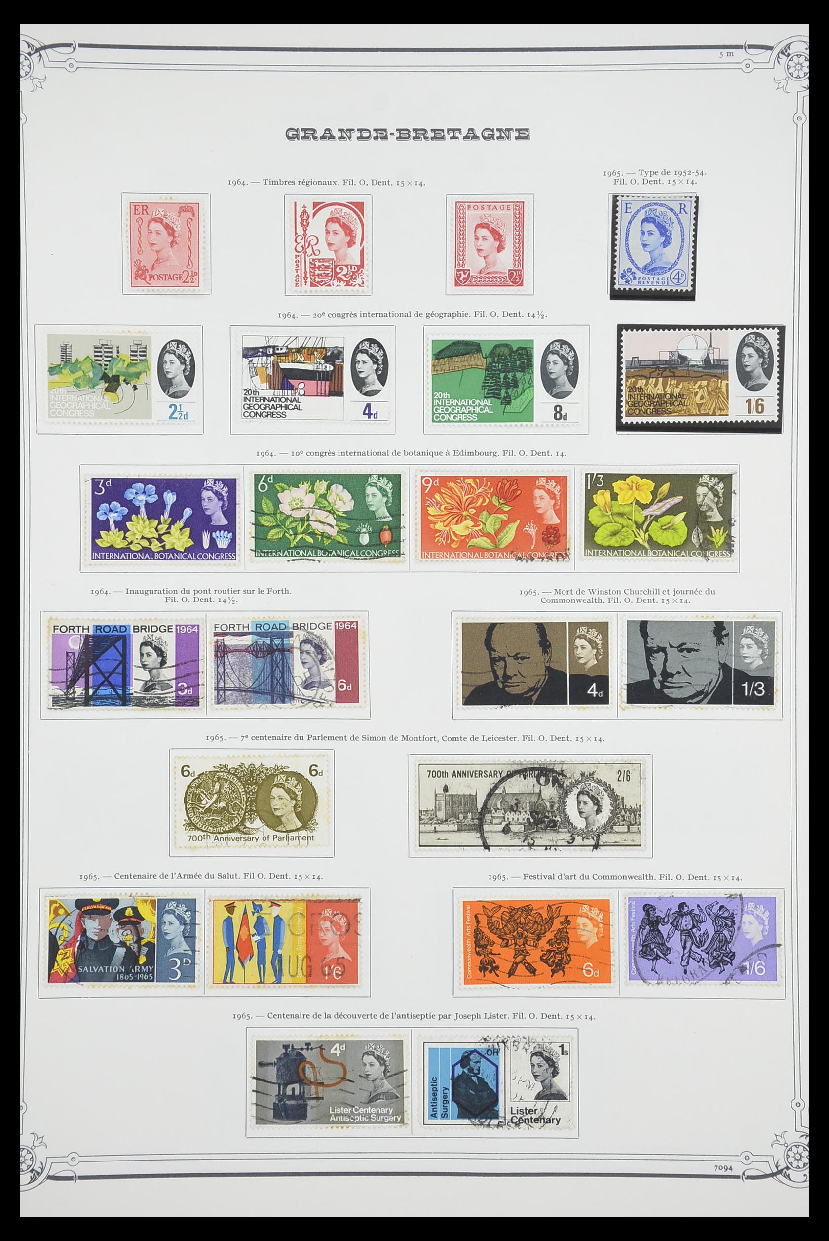 33690 023 - Stamp collection 33690 Great Britain 1840-1976.