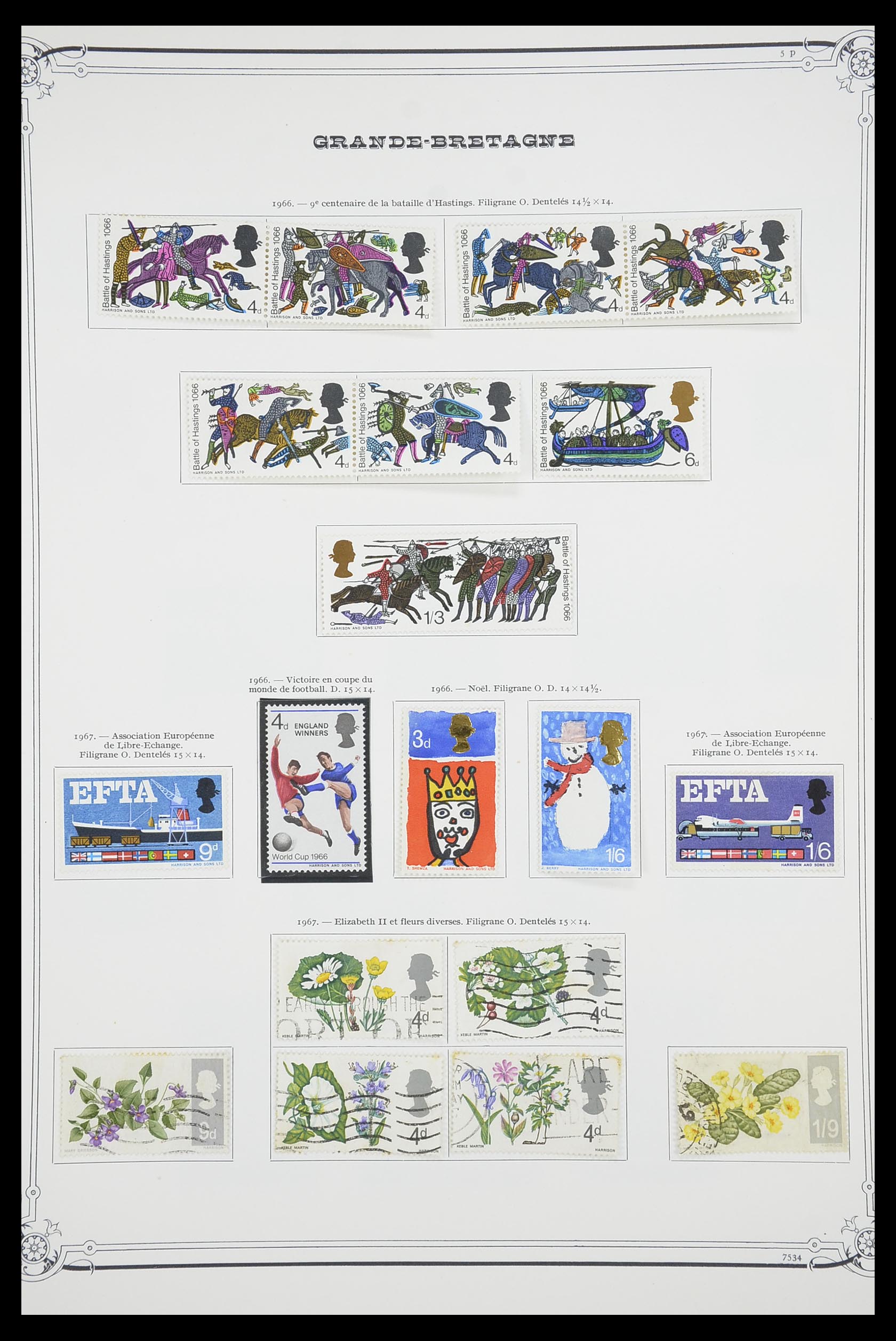 33690 026 - Stamp collection 33690 Great Britain 1840-1976.