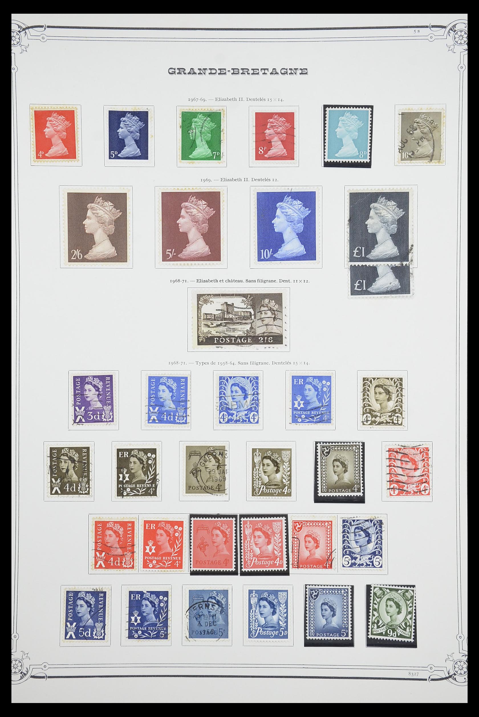 33690 029 - Stamp collection 33690 Great Britain 1840-1976.