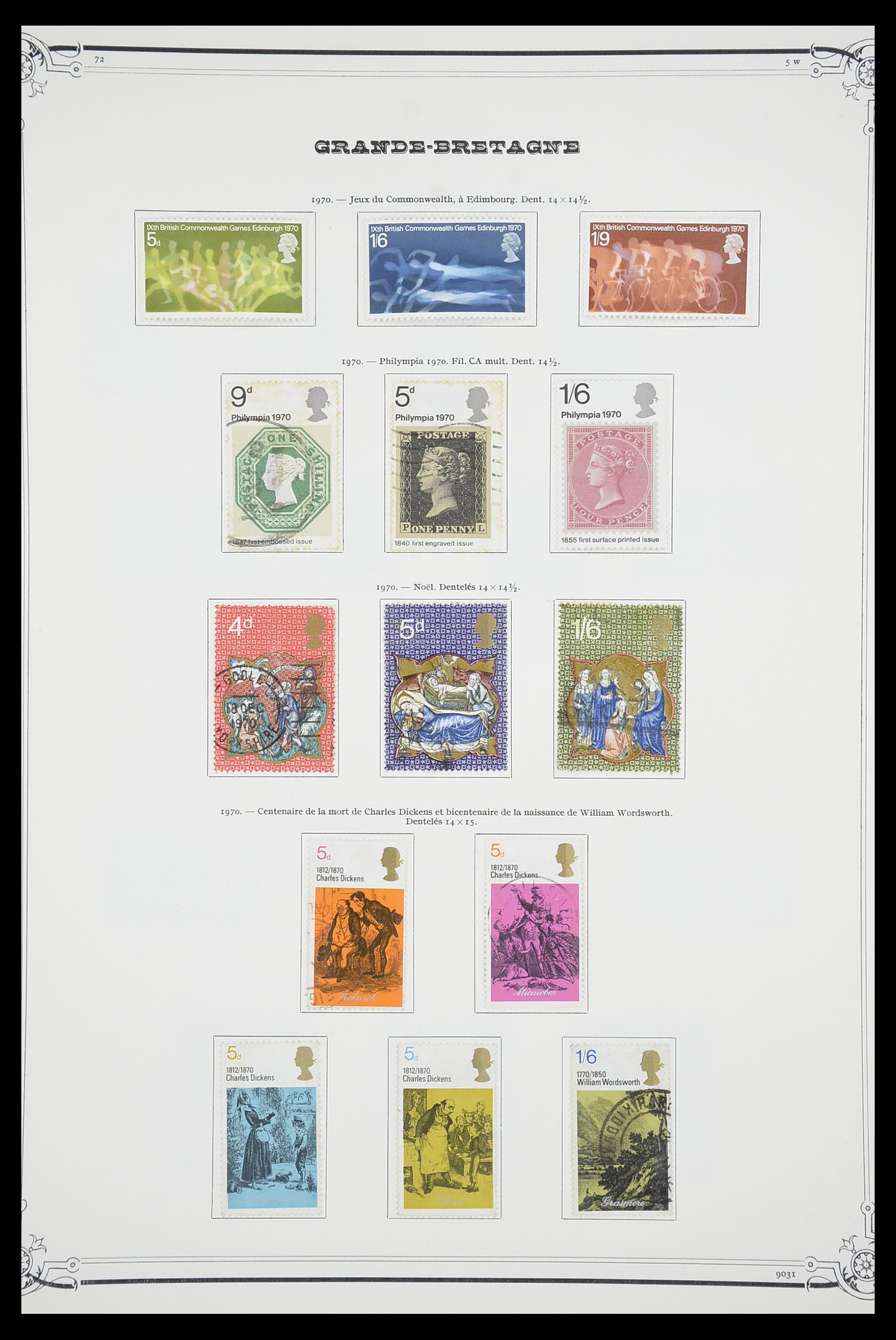 33690 033 - Stamp collection 33690 Great Britain 1840-1976.
