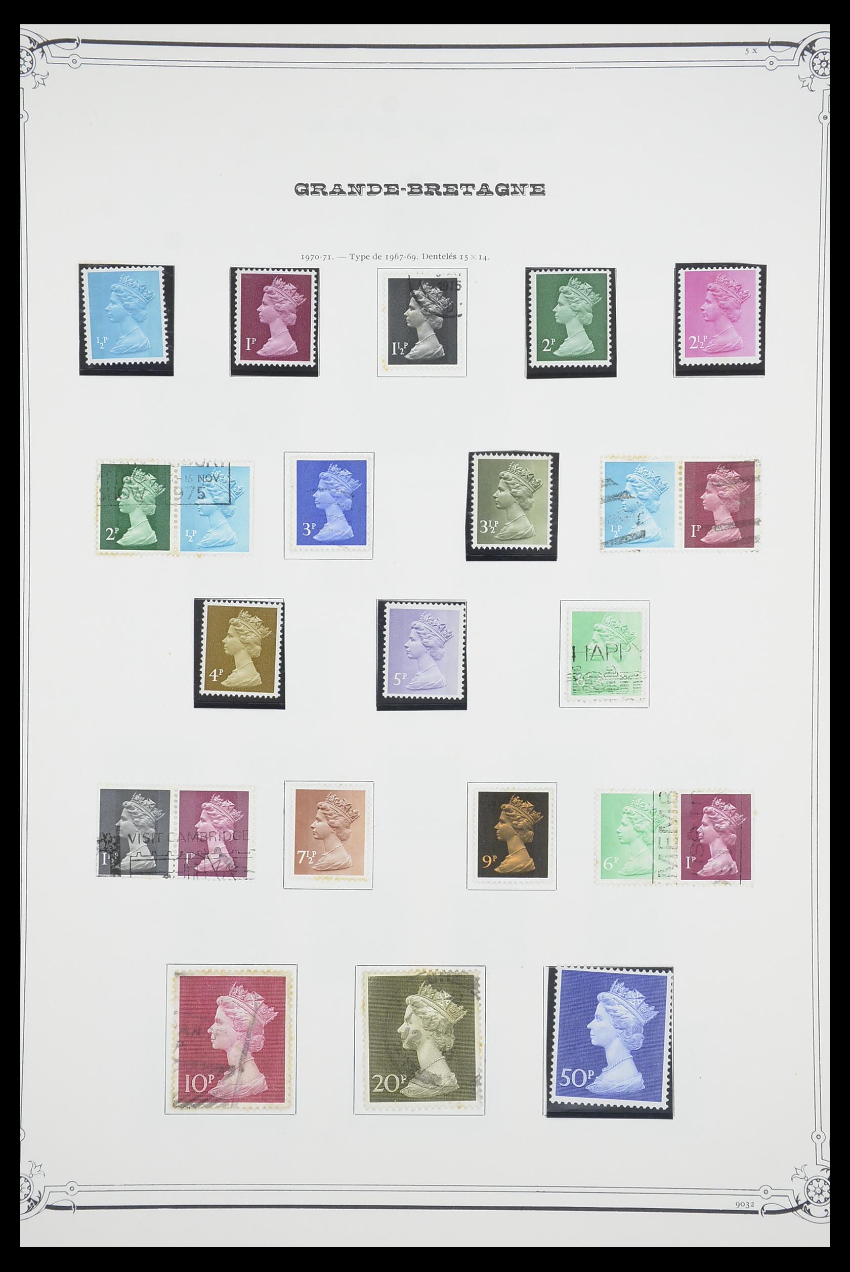 33690 034 - Stamp collection 33690 Great Britain 1840-1976.