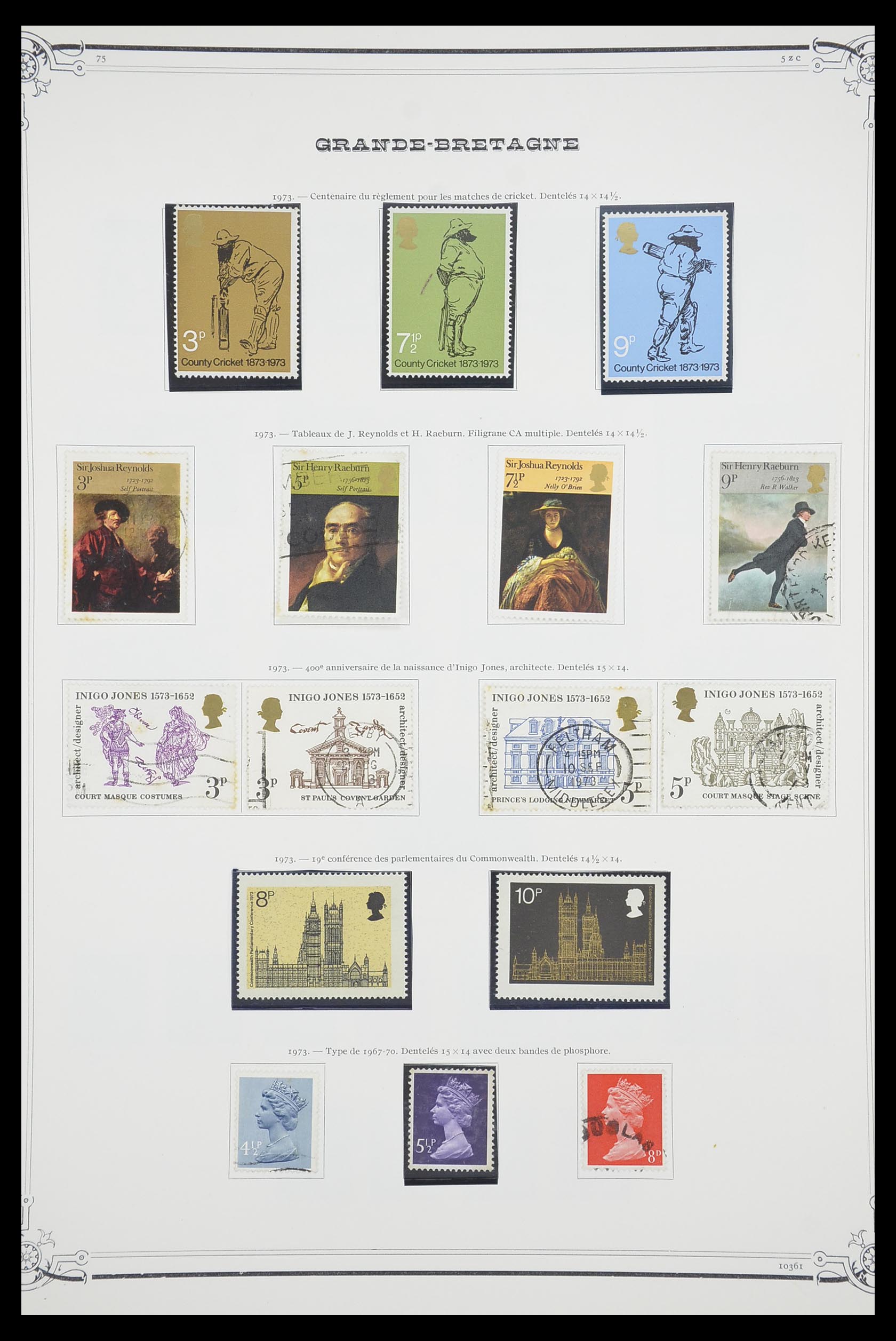 33690 039 - Stamp collection 33690 Great Britain 1840-1976.