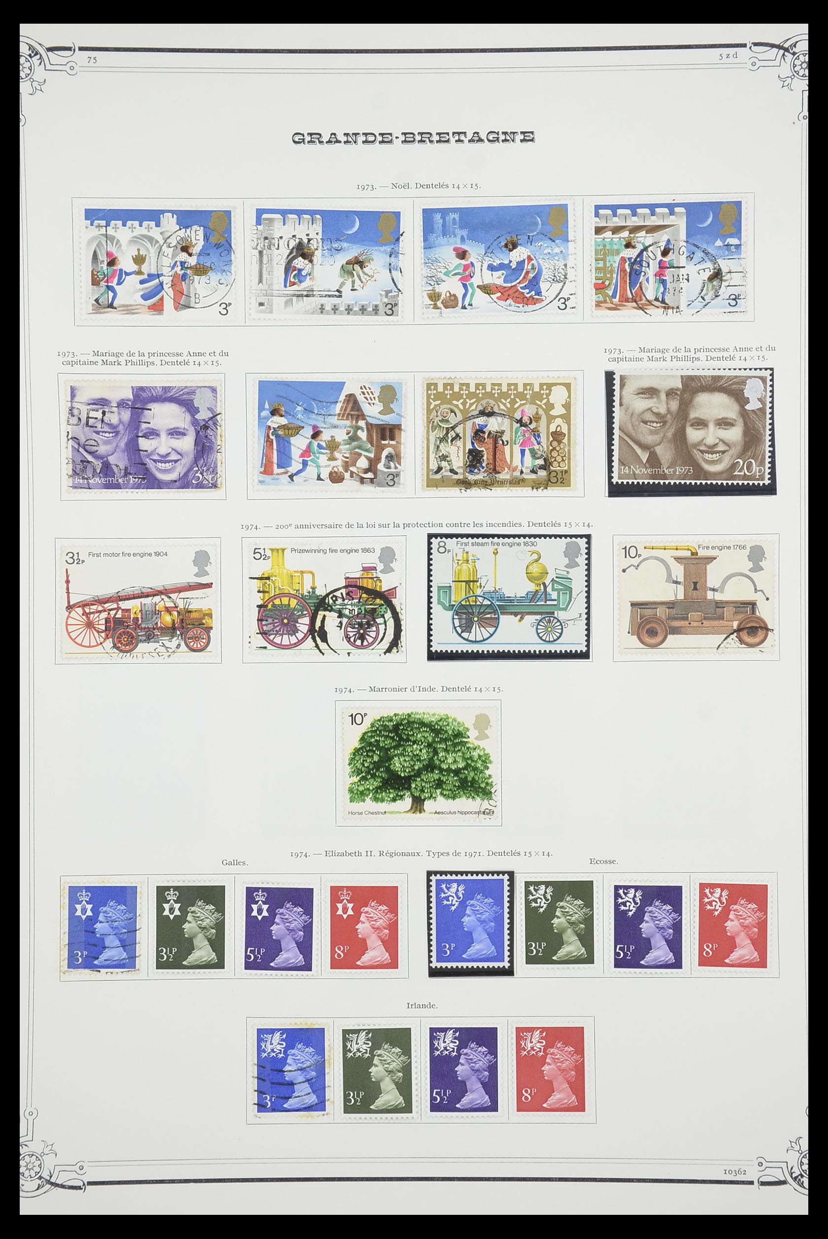 33690 040 - Stamp collection 33690 Great Britain 1840-1976.