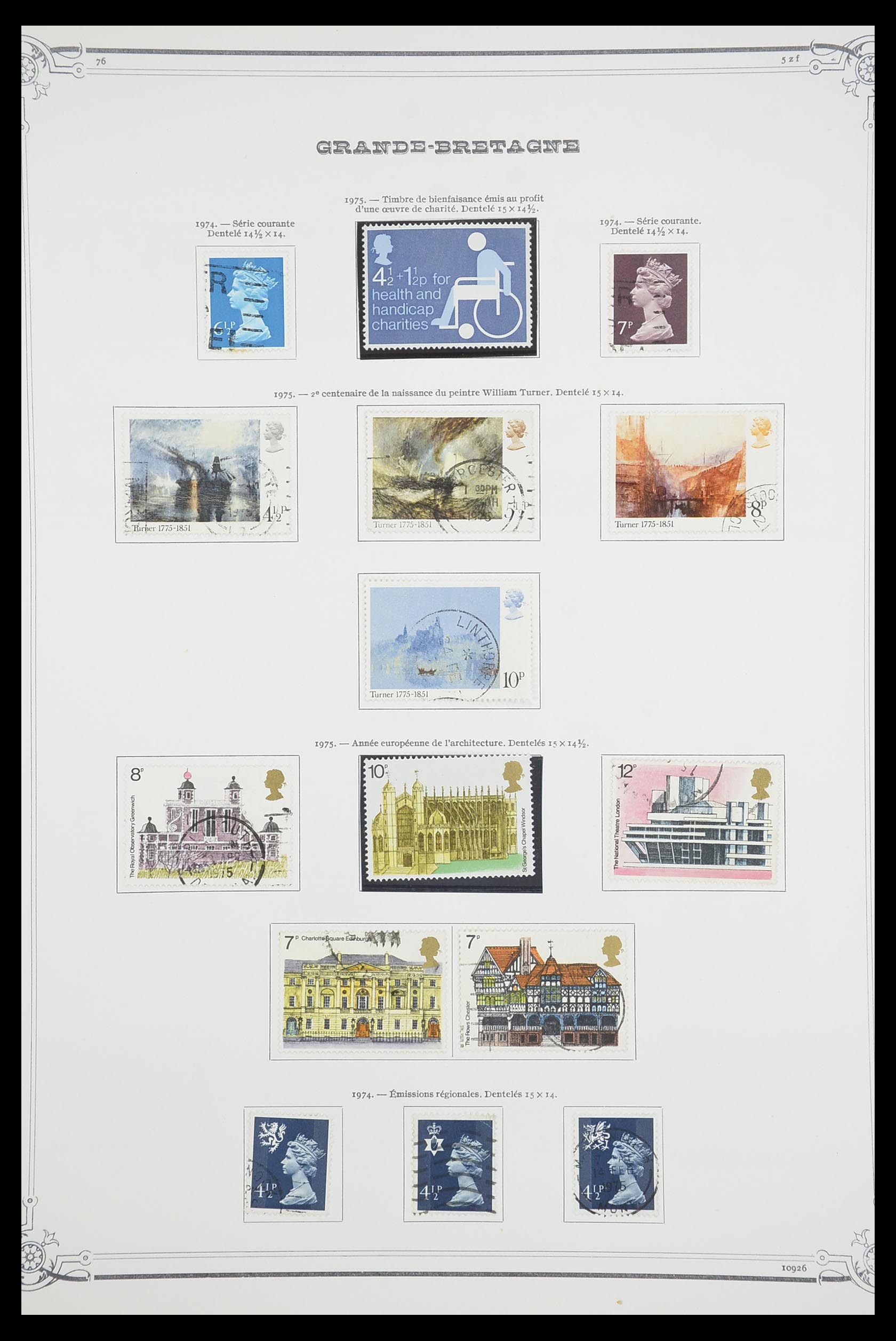 33690 042 - Stamp collection 33690 Great Britain 1840-1976.