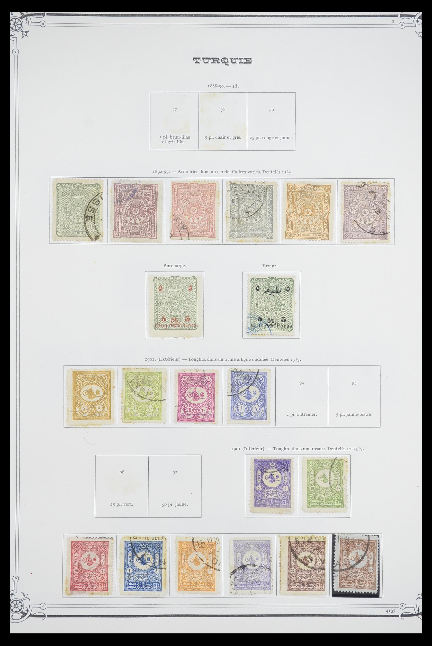 33691 003 - Stamp collection 33691 Turkey 1865-1975.