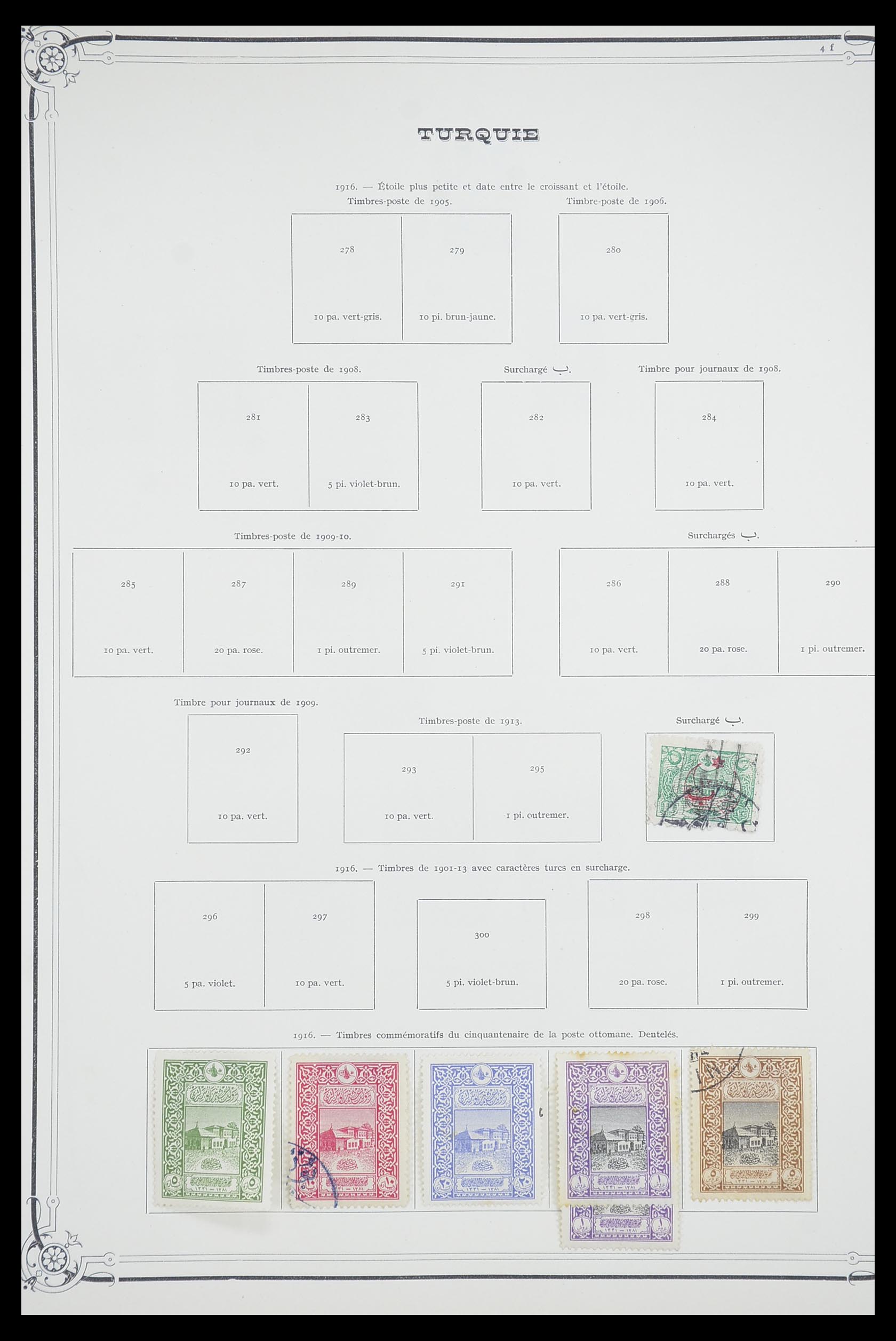 33691 014 - Stamp collection 33691 Turkey 1865-1975.