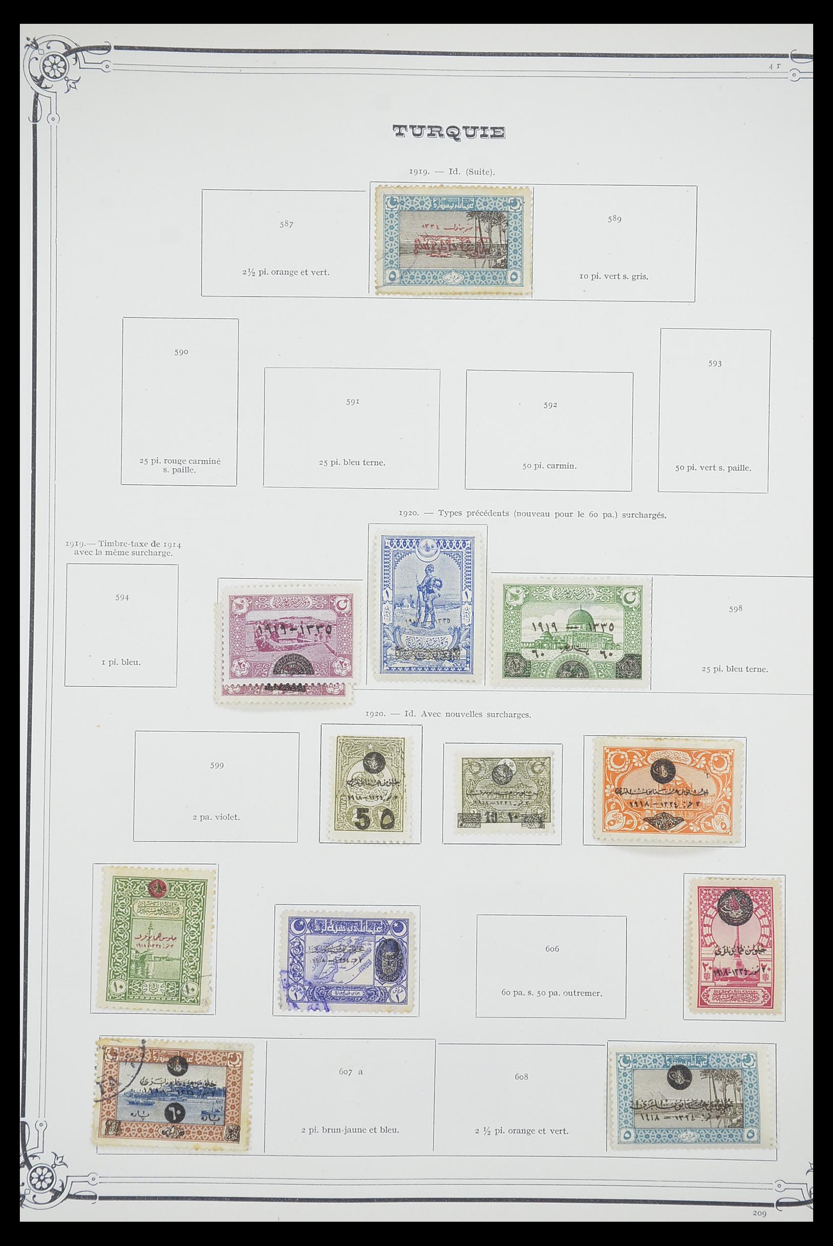 33691 029 - Stamp collection 33691 Turkey 1865-1975.