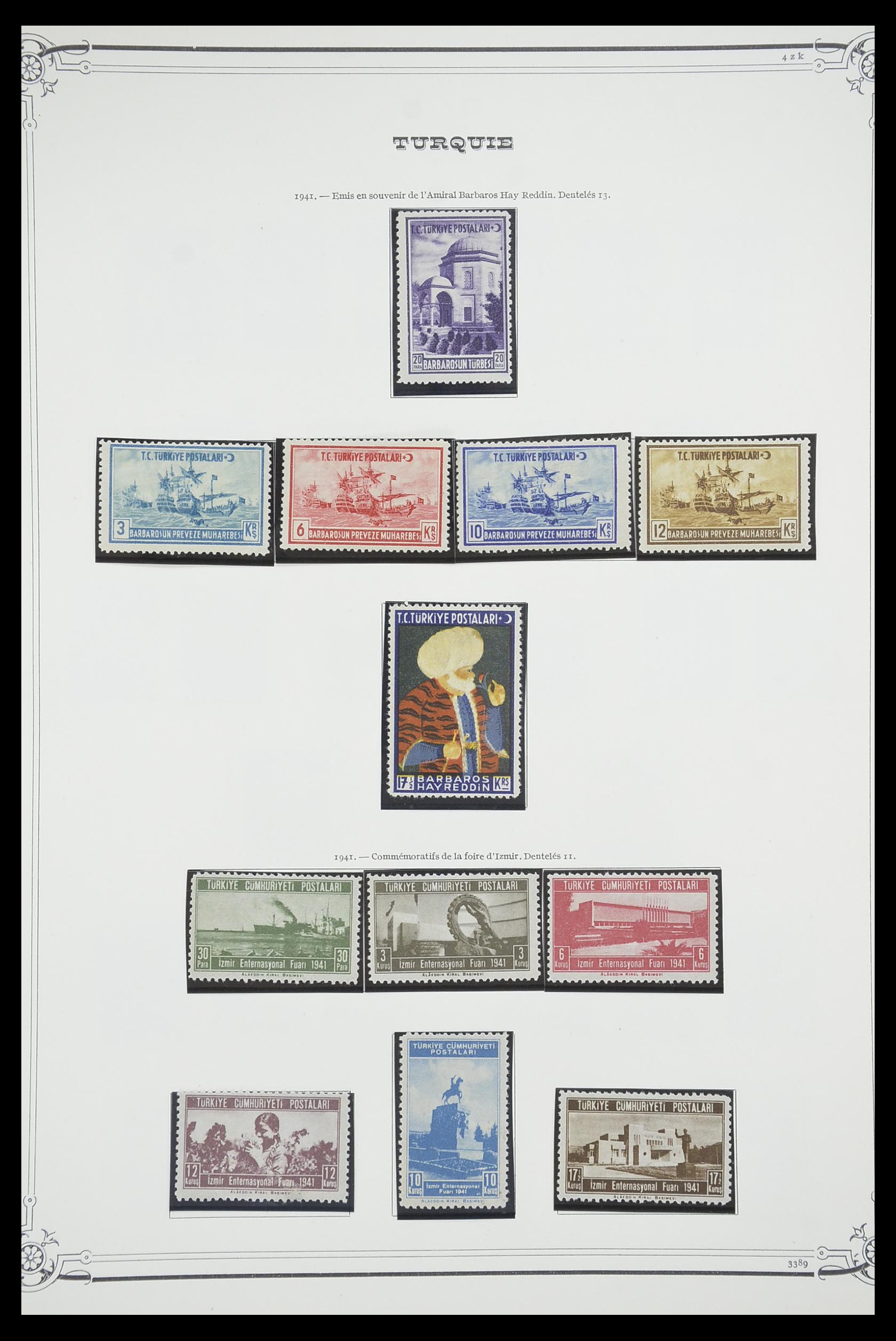 33691 042 - Postzegelverzameling 33691 Turkije 1865-1975.