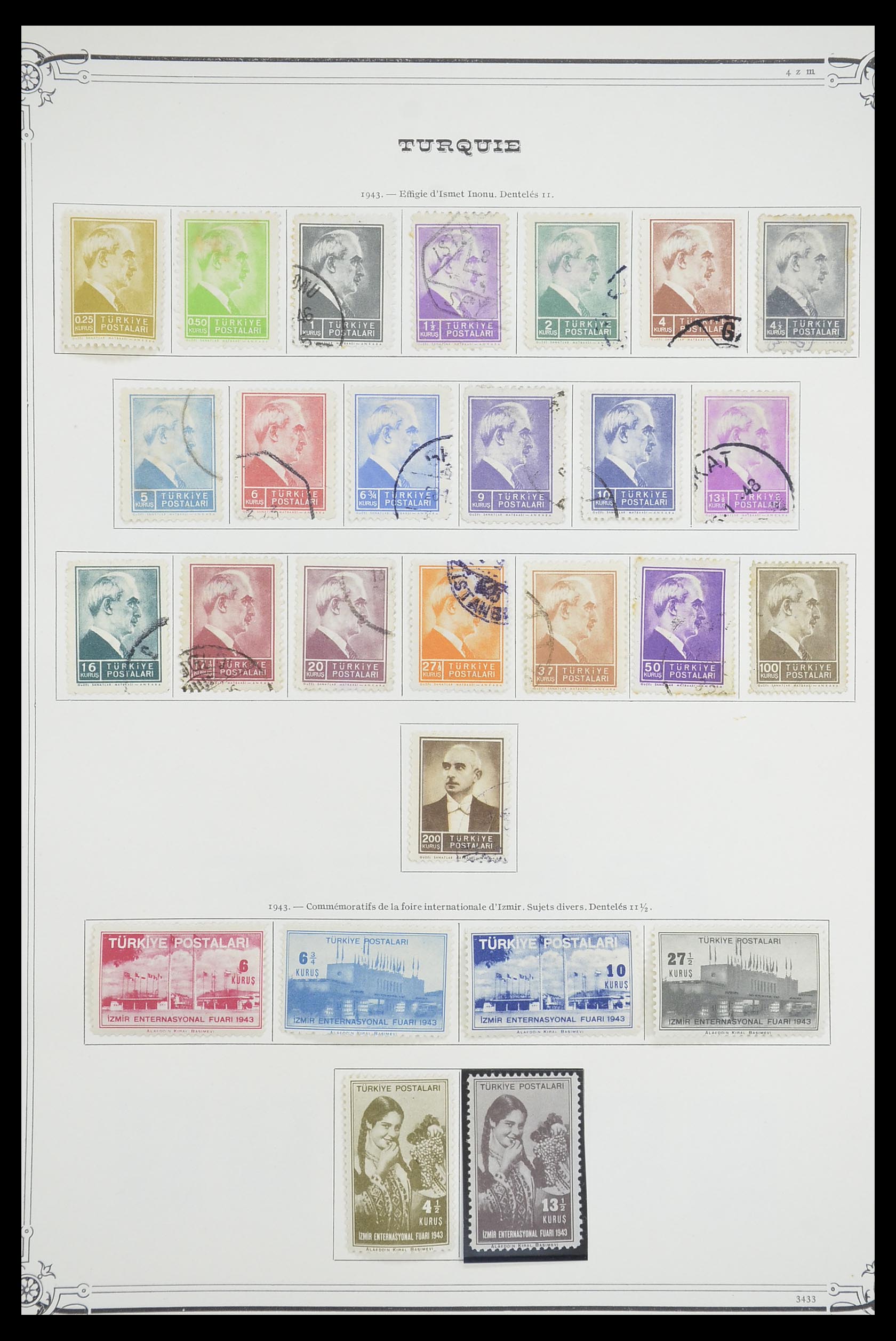 33691 044 - Stamp collection 33691 Turkey 1865-1975.
