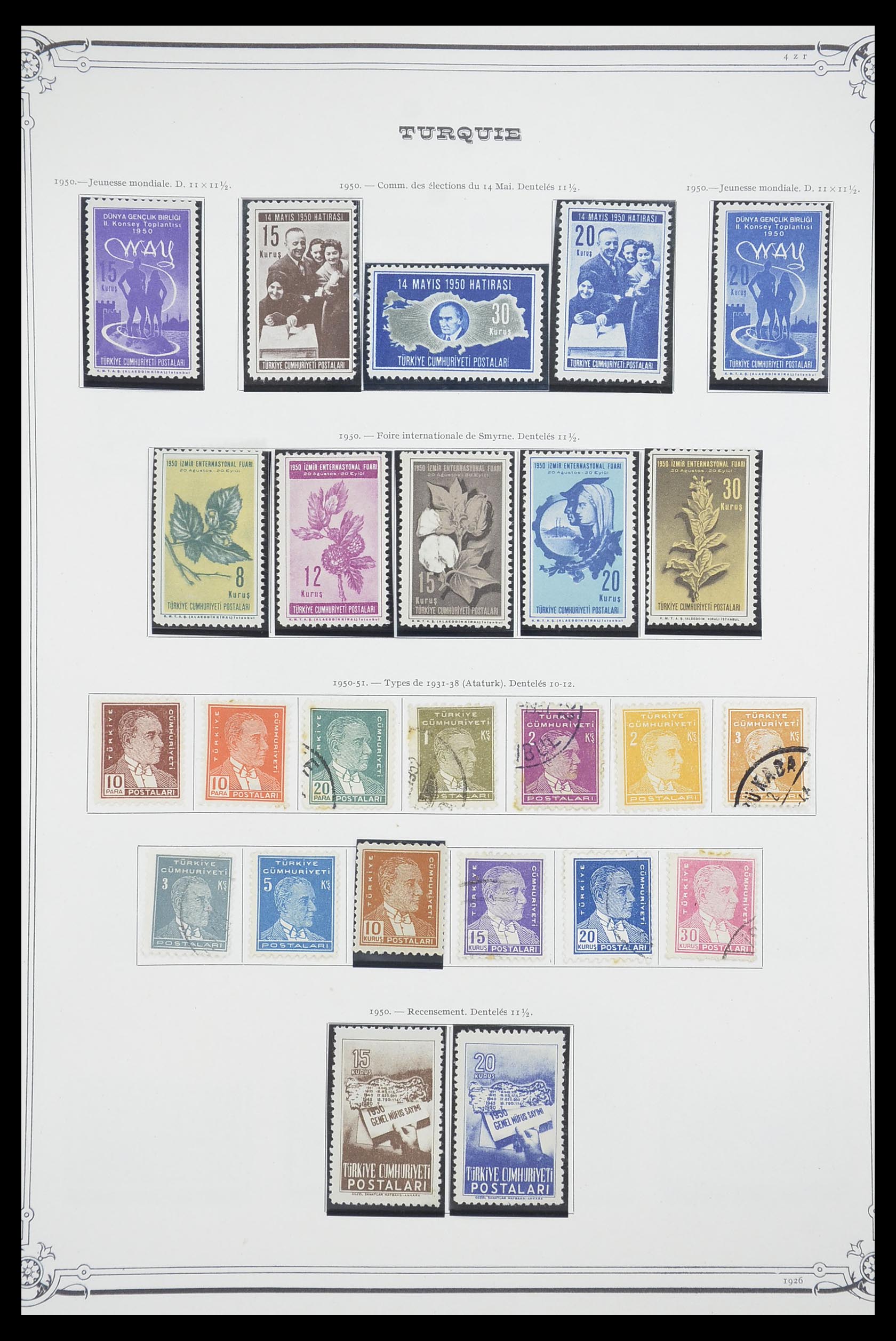 33691 049 - Postzegelverzameling 33691 Turkije 1865-1975.