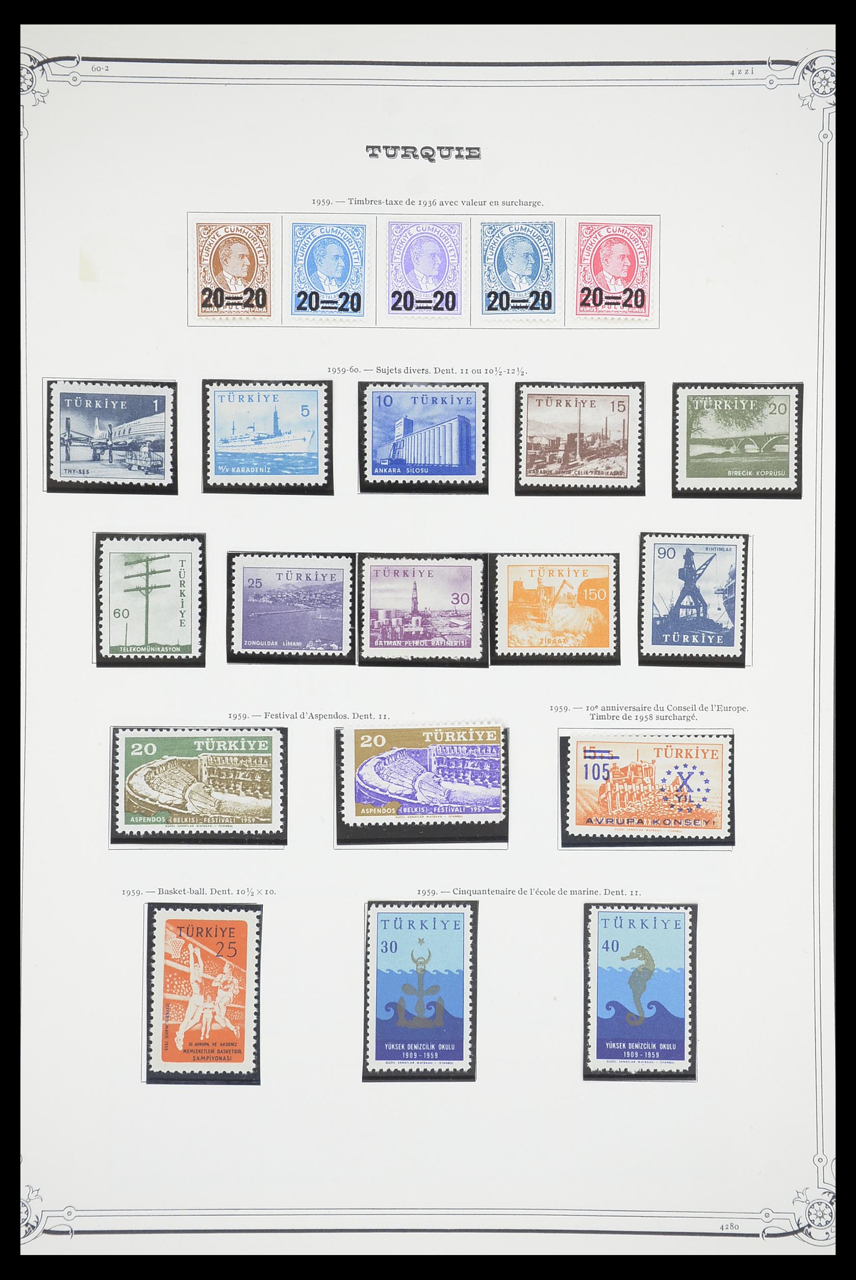 33691 066 - Postzegelverzameling 33691 Turkije 1865-1975.